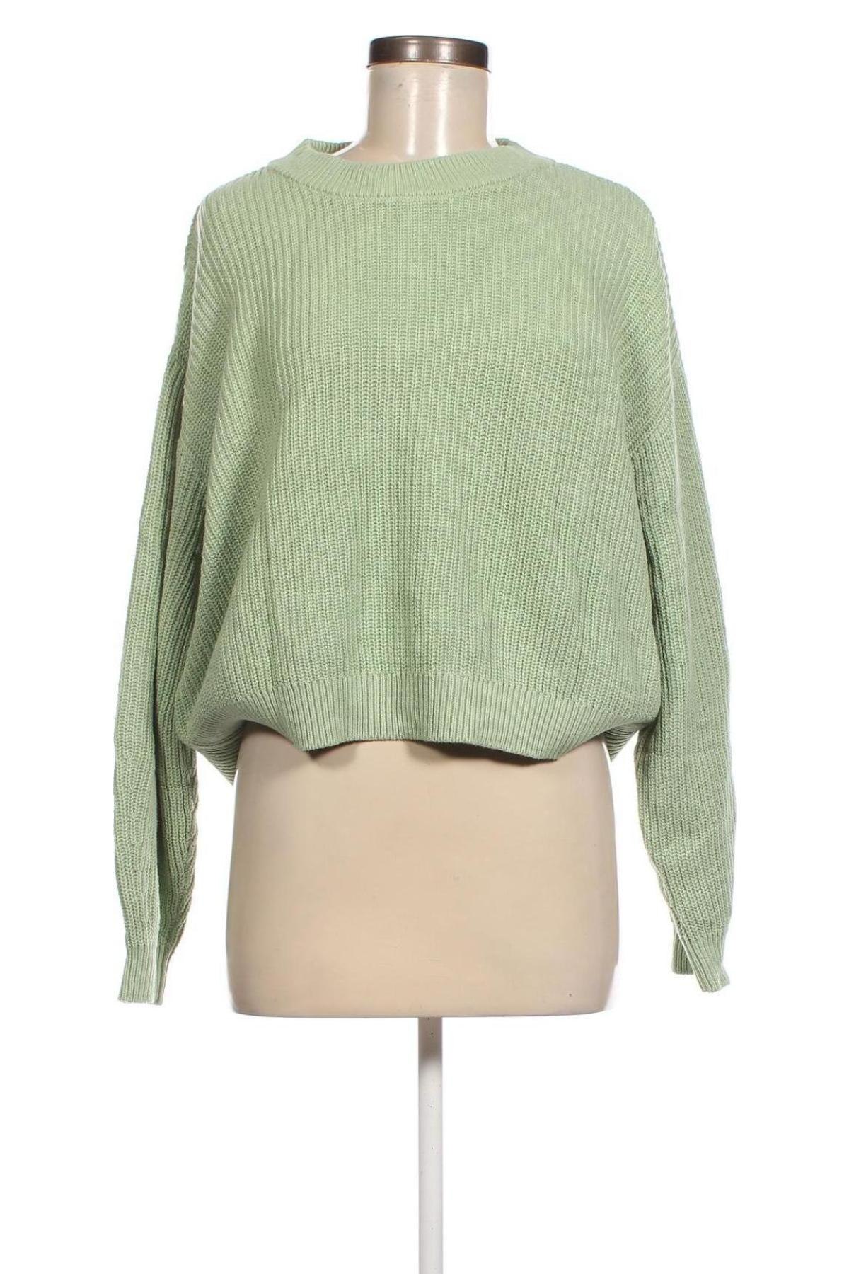 Damski sweter H&M, Rozmiar L, Kolor Zielony, Cena 37,10 zł