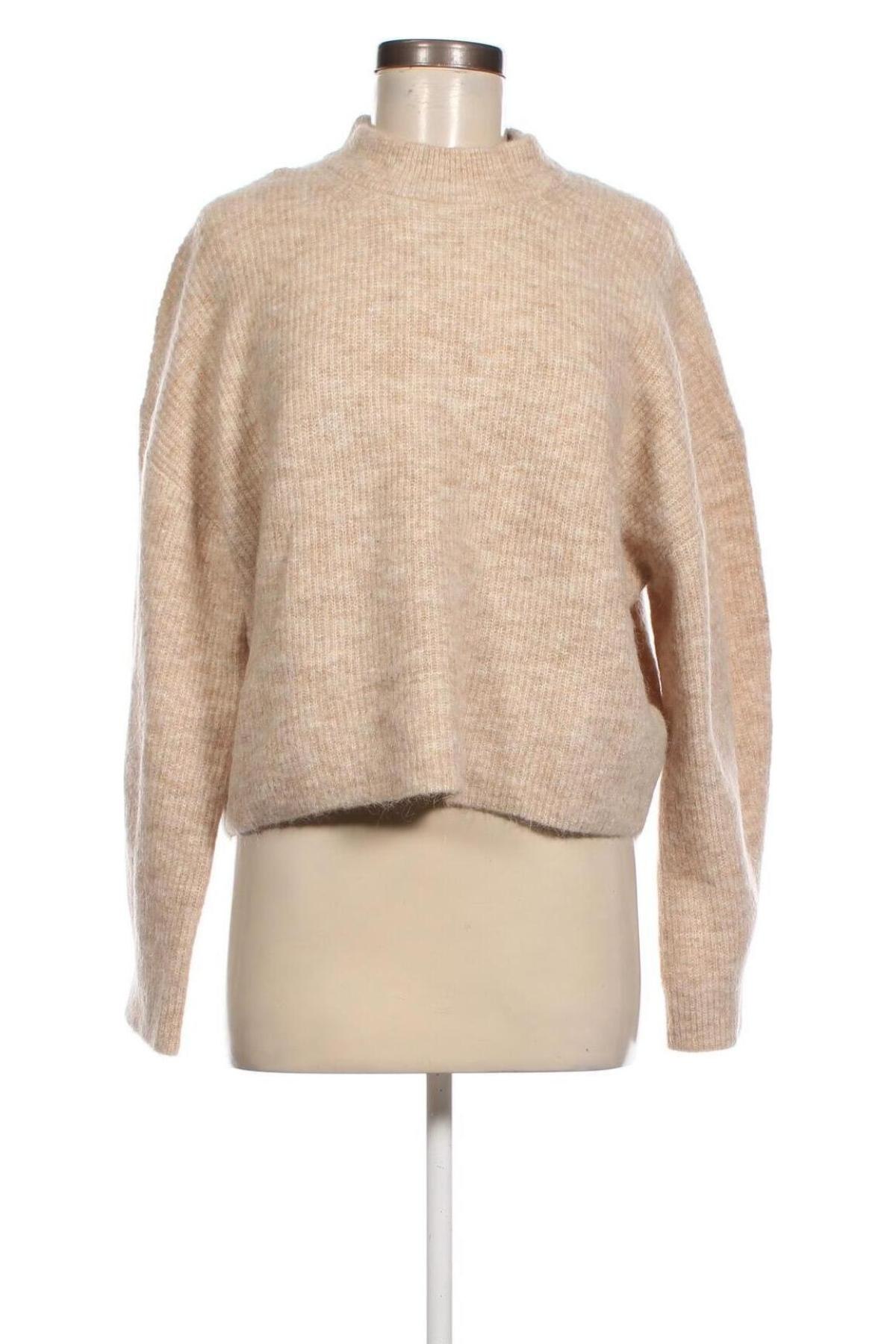 Damski sweter H&M, Rozmiar S, Kolor Beżowy, Cena 32,99 zł