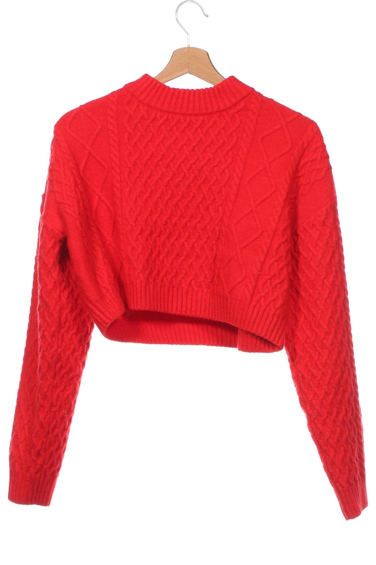 Damski sweter H&M, Rozmiar S, Kolor Czerwony, Cena 39,89 zł