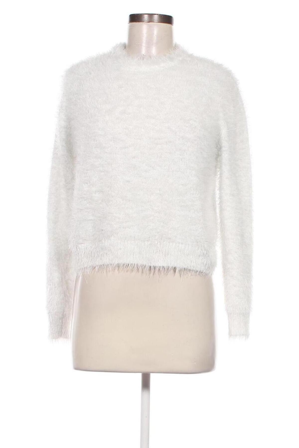 Γυναικείο πουλόβερ H&M Divided, Μέγεθος S, Χρώμα Λευκό, Τιμή 8,01 €