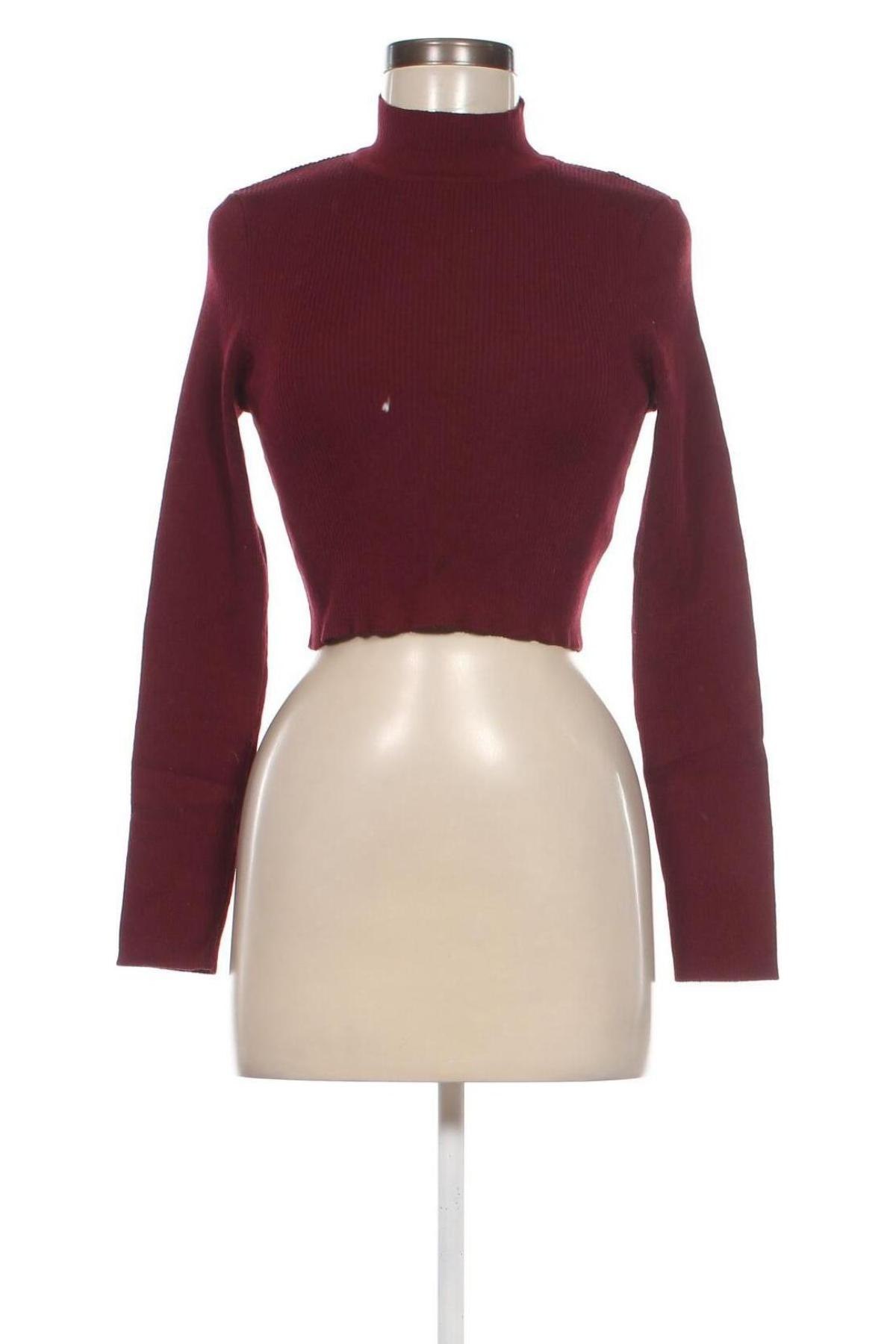 Дамски пуловер H&M Divided, Размер M, Цвят Червен, Цена 12,47 лв.