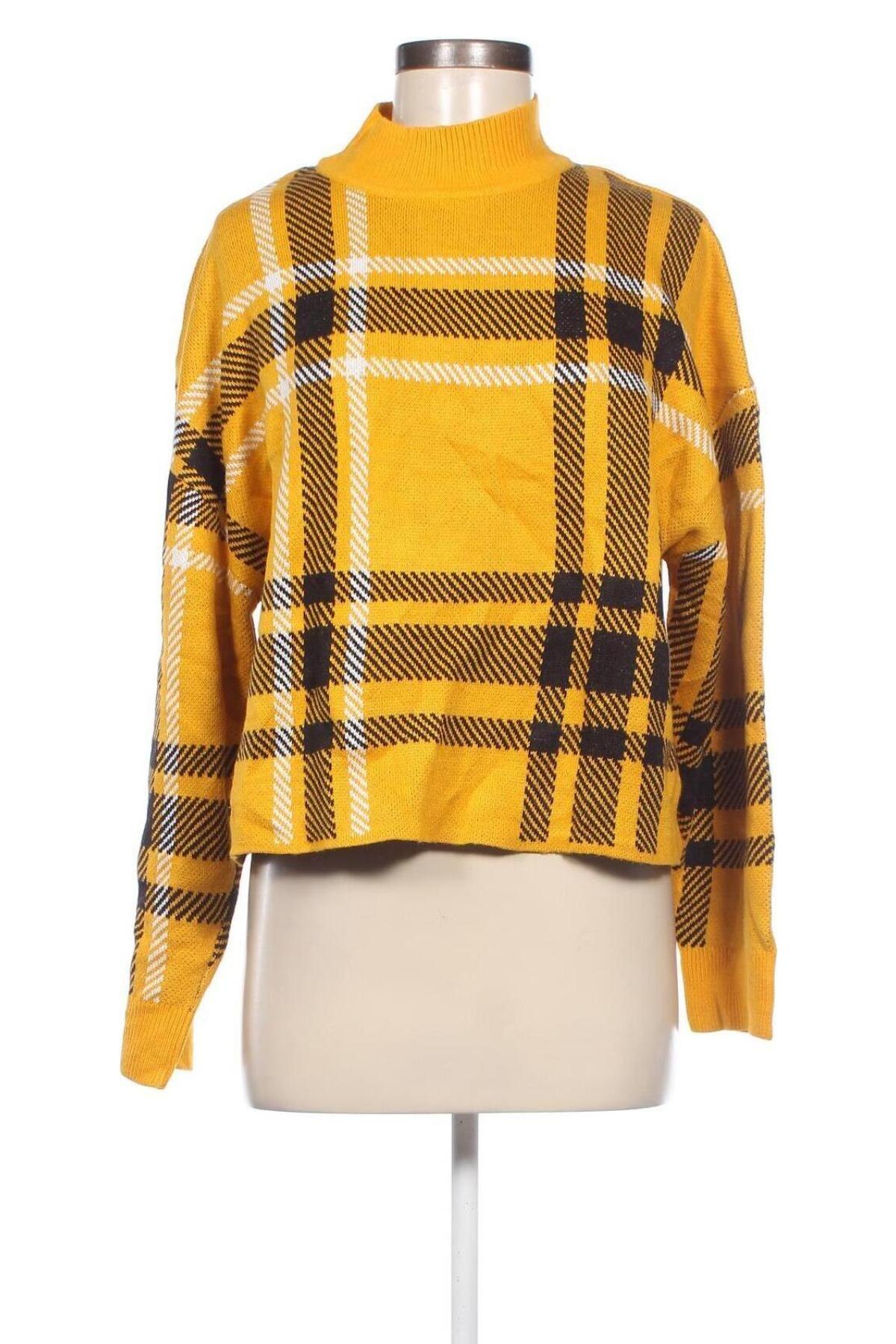 Damski sweter H&M Divided, Rozmiar L, Kolor Żółty, Cena 32,99 zł