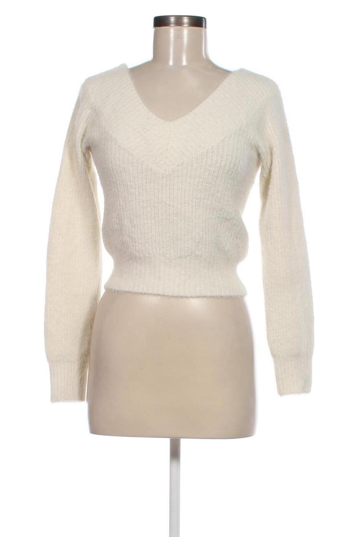 Damenpullover H&M Divided, Größe XS, Farbe Ecru, Preis € 6,29