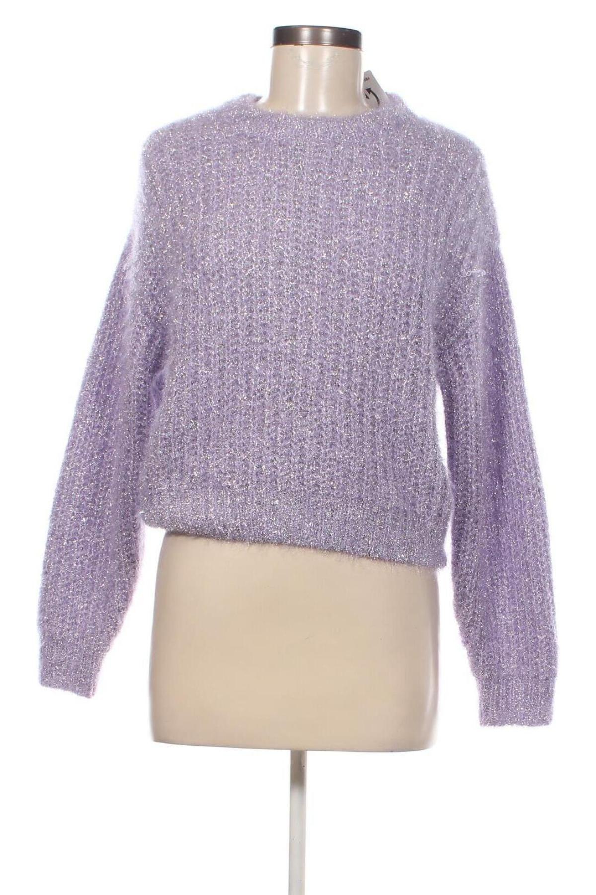 Damski sweter H&M Divided, Rozmiar XS, Kolor Fioletowy, Cena 27,99 zł