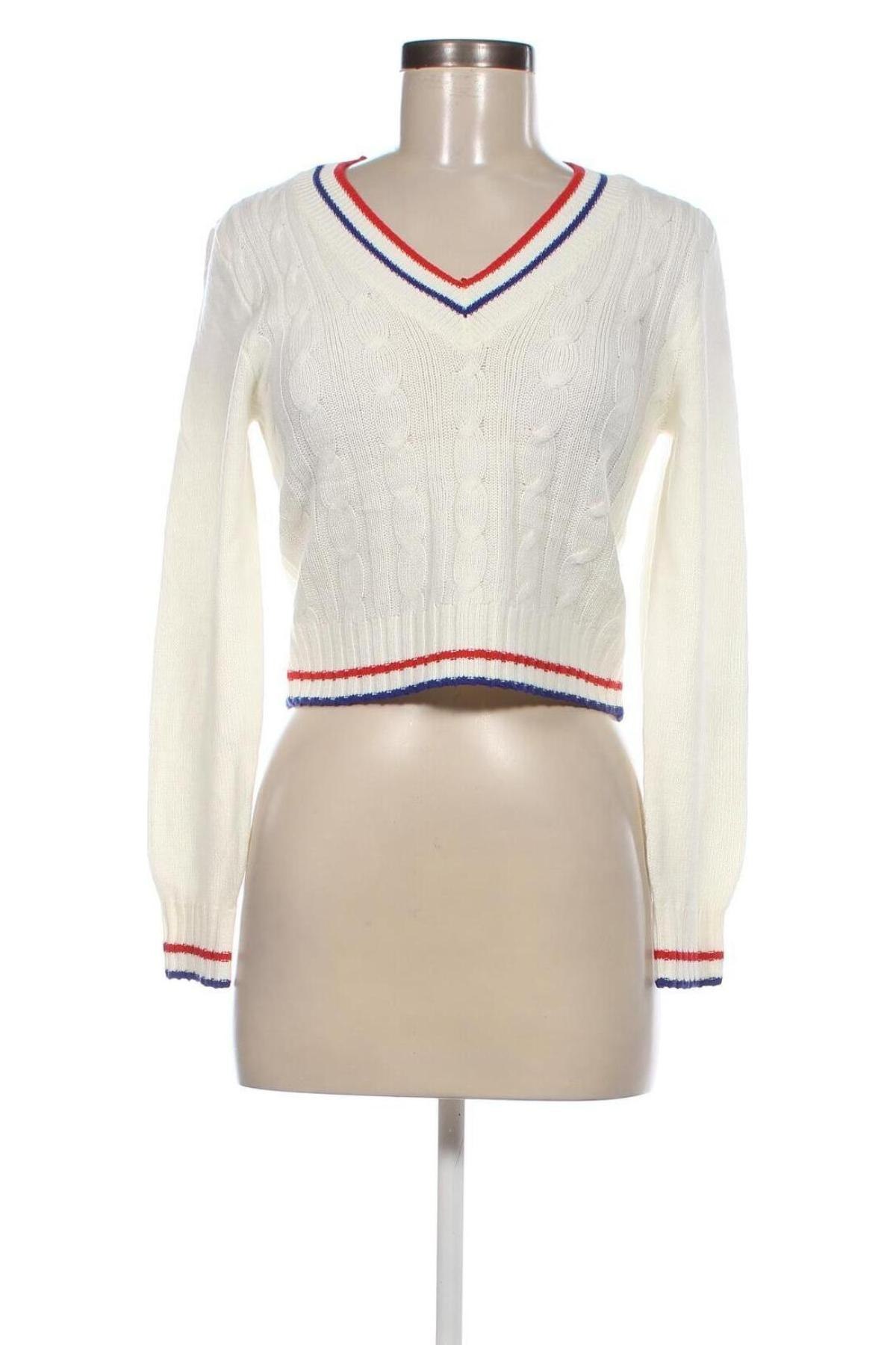 Γυναικείο πουλόβερ H&M Divided, Μέγεθος XXS, Χρώμα Λευκό, Τιμή 9,15 €