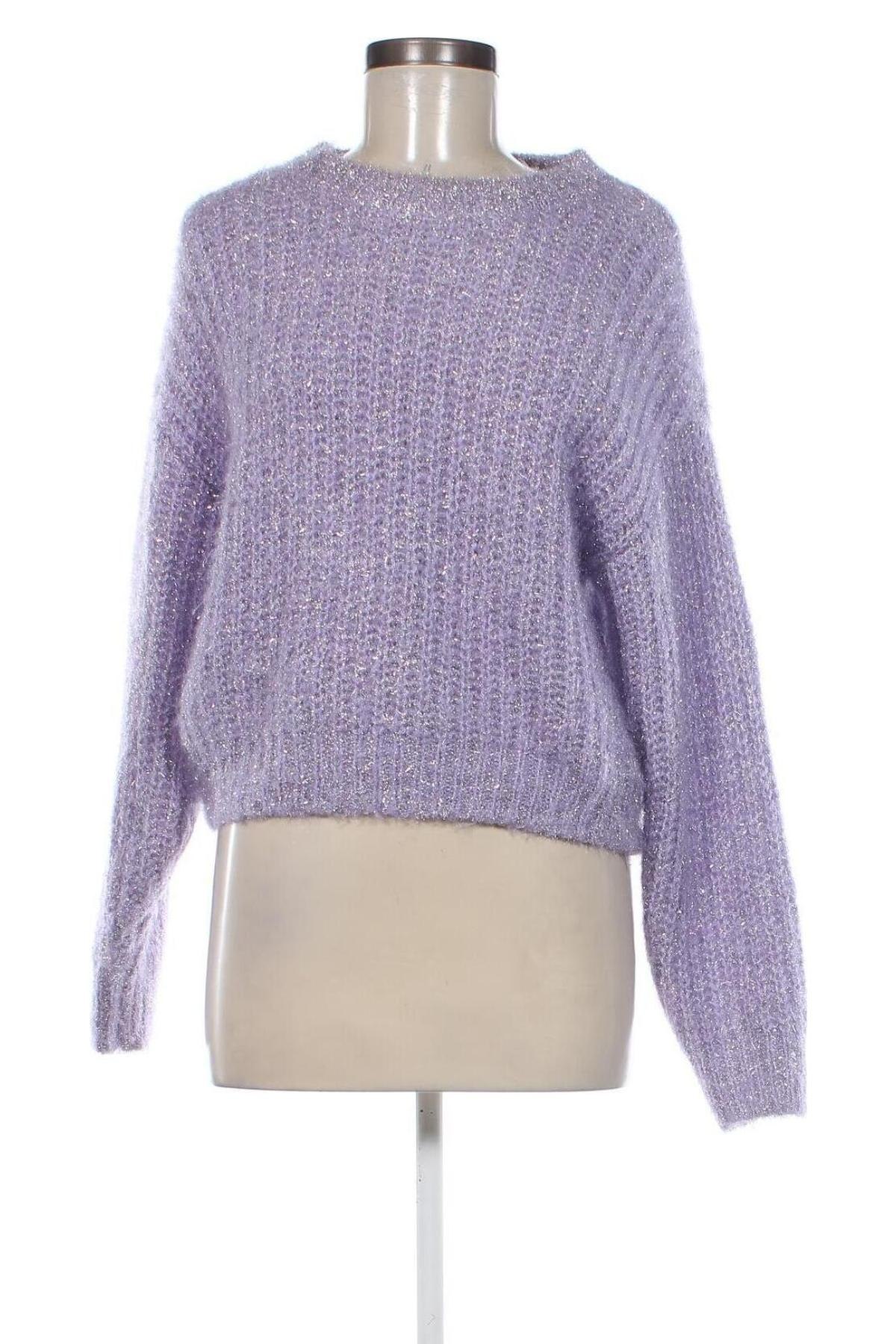 Damski sweter H&M Divided, Rozmiar S, Kolor Fioletowy, Cena 92,76 zł