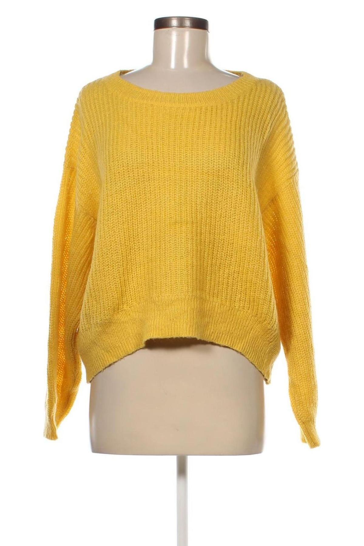 Γυναικείο πουλόβερ H&M L.O.G.G., Μέγεθος S, Χρώμα Κίτρινο, Τιμή 7,18 €