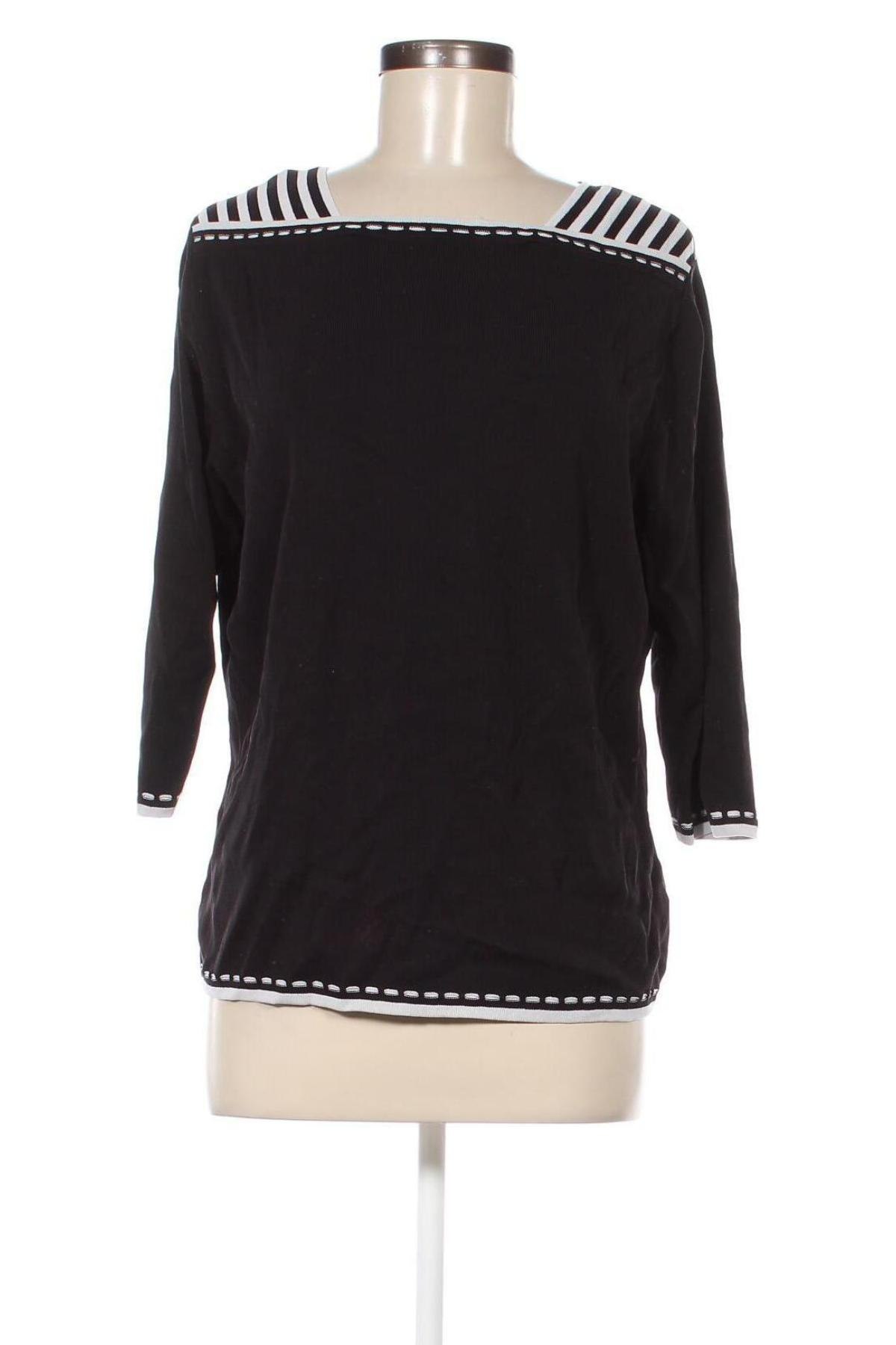 Γυναικείο πουλόβερ Hajo, Μέγεθος L, Χρώμα Μαύρο, Τιμή 10,14 €