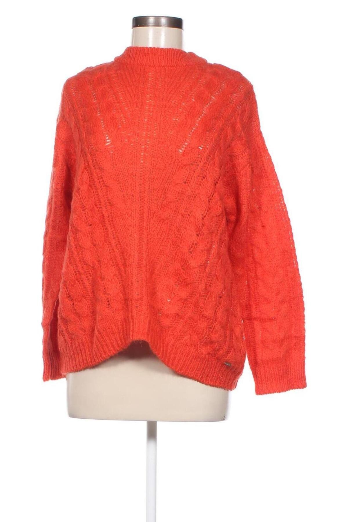 Damski sweter Hampton Republic, Rozmiar S, Kolor Pomarańczowy, Cena 131,99 zł