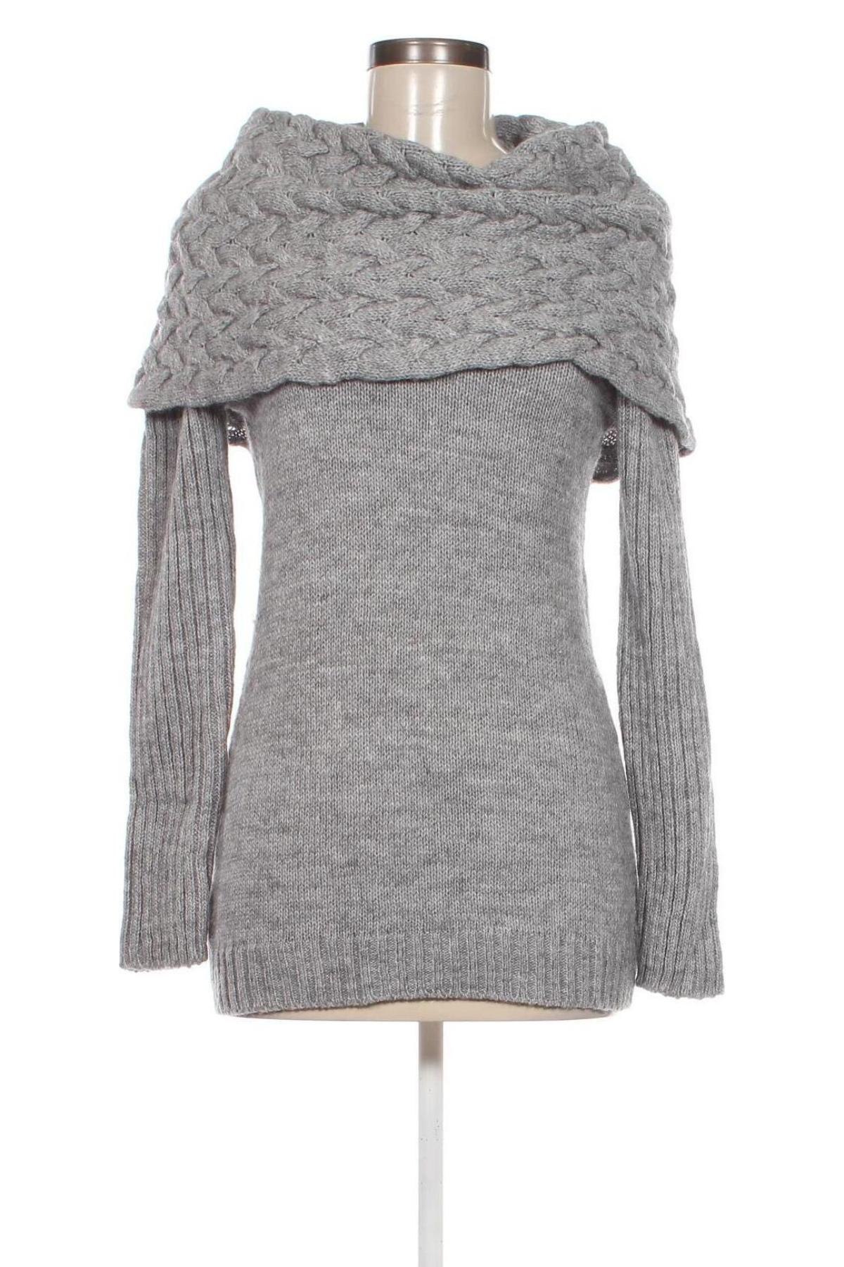 Дамски пуловер Heine, Размер S, Цвят Сив, Цена 17,63 лв.