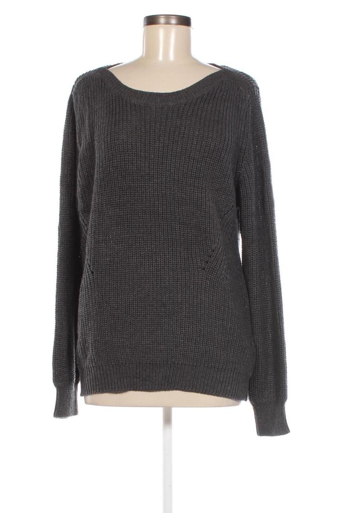 Дамски пуловер Hema, Размер XL, Цвят Сив, Цена 13,63 лв.