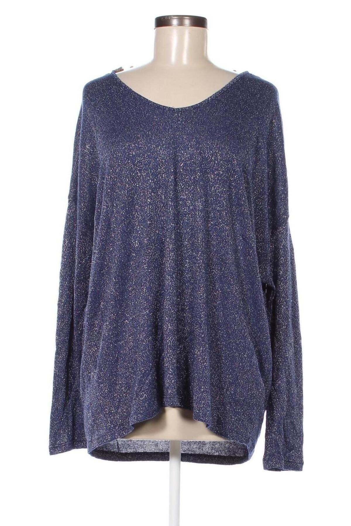 Γυναικείο πουλόβερ Hema, Μέγεθος XL, Χρώμα Μπλέ, Τιμή 9,51 €
