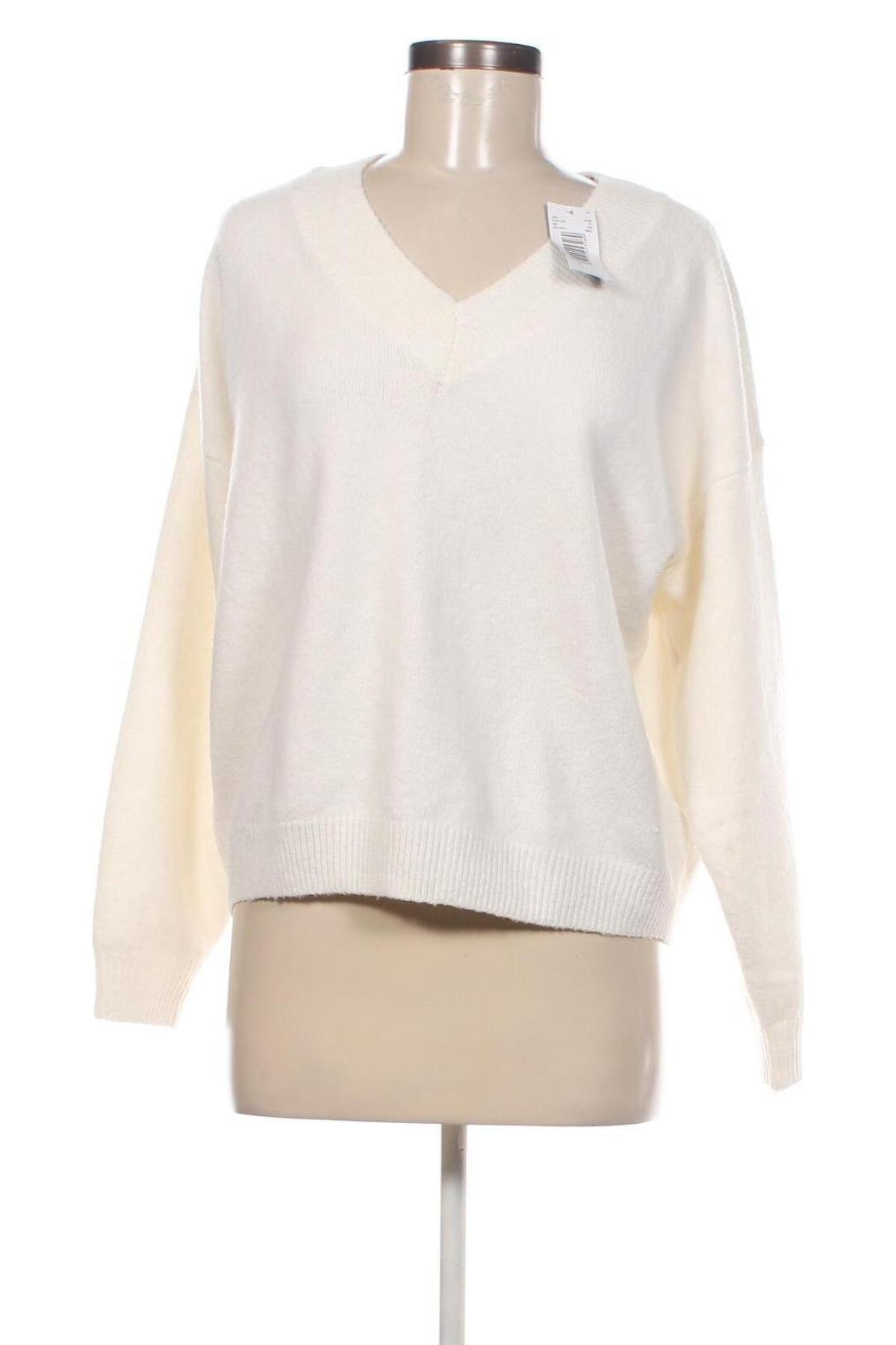 Γυναικείο πουλόβερ Hollister, Μέγεθος S, Χρώμα Λευκό, Τιμή 25,89 €
