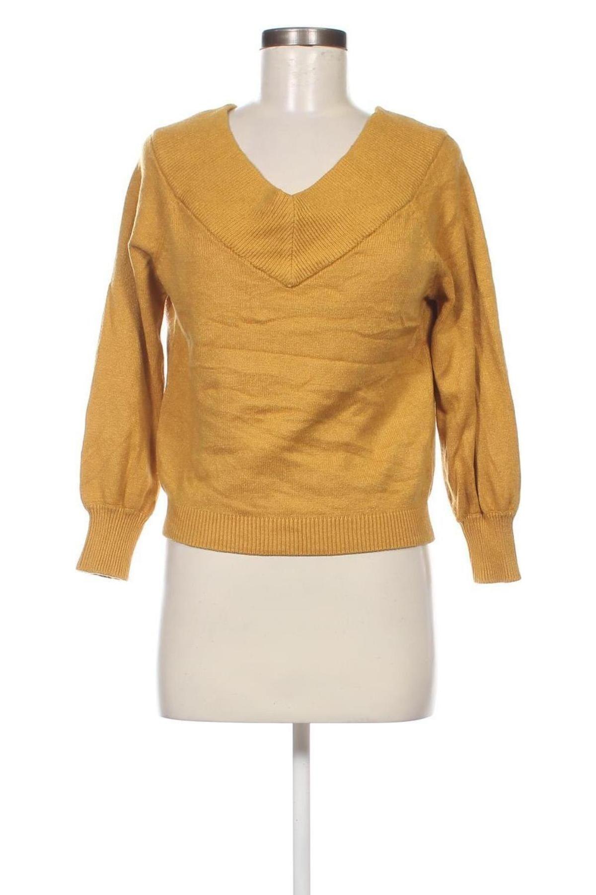 Damski sweter Jacqueline De Yong, Rozmiar S, Kolor Żółty, Cena 92,99 zł