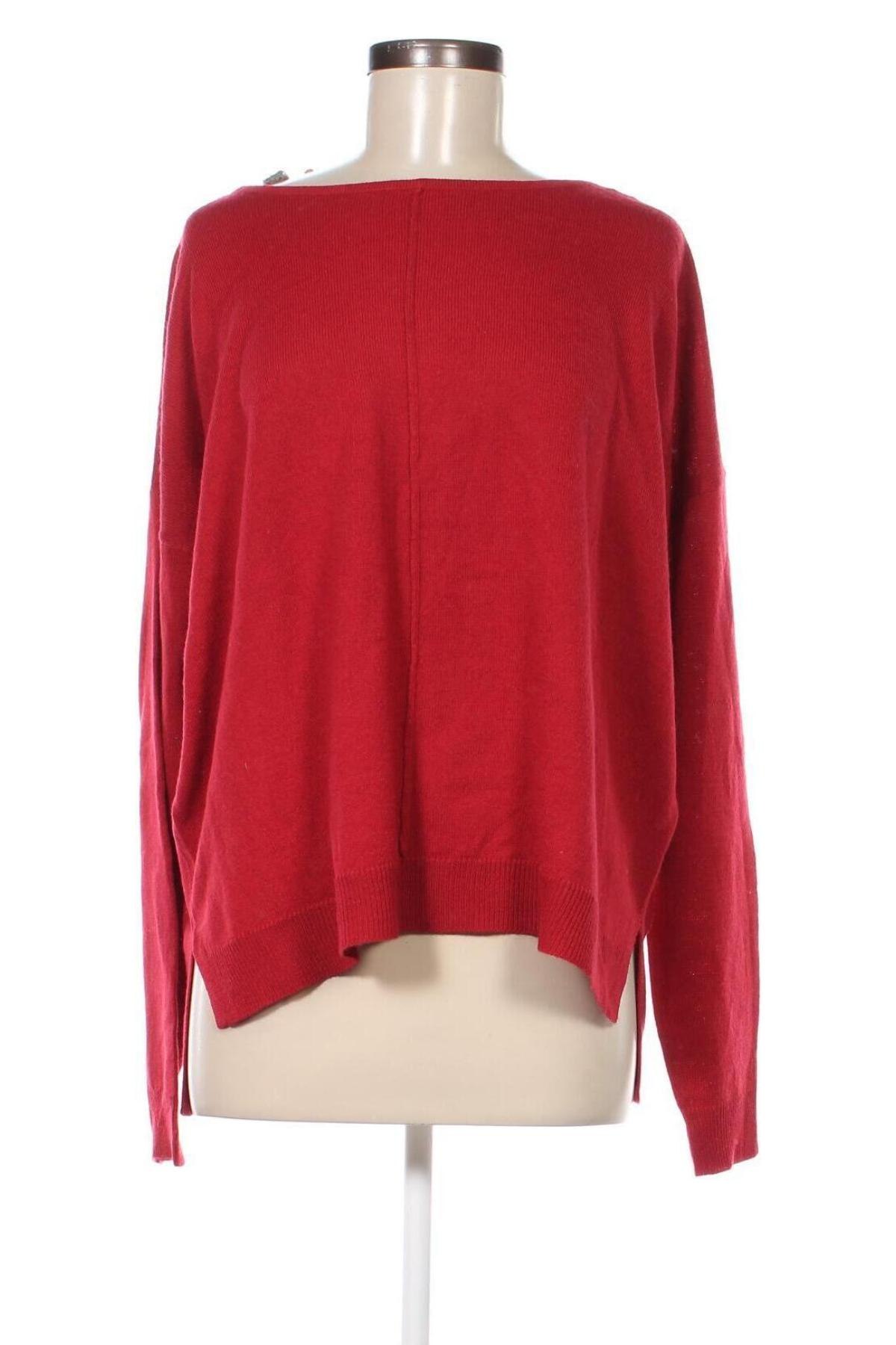 Дамски пуловер Janina, Размер M, Цвят Червен, Цена 12,47 лв.