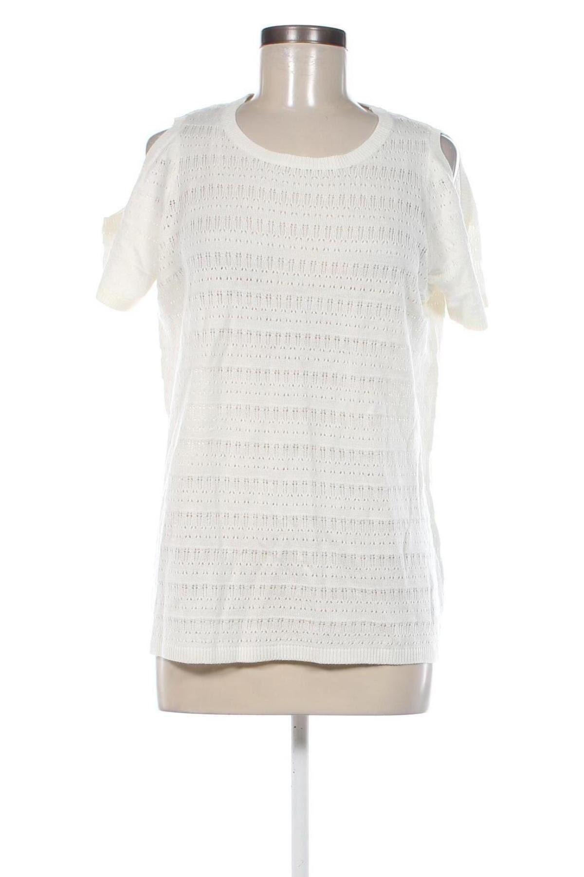 Γυναικείο πουλόβερ Janina, Μέγεθος XL, Χρώμα Λευκό, Τιμή 5,38 €