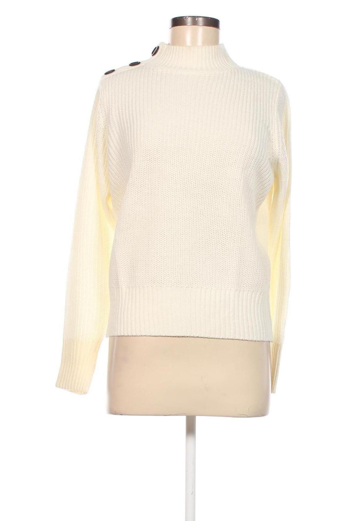 Γυναικείο πουλόβερ Jdy, Μέγεθος M, Χρώμα Εκρού, Τιμή 12,09 €