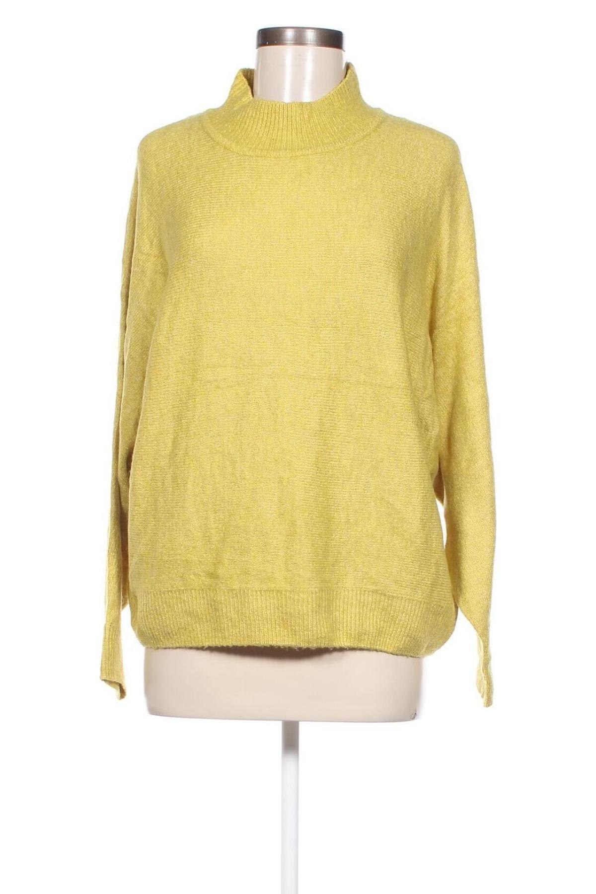 Дамски пуловер Jean Pascale, Размер M, Цвят Жълт, Цена 11,60 лв.