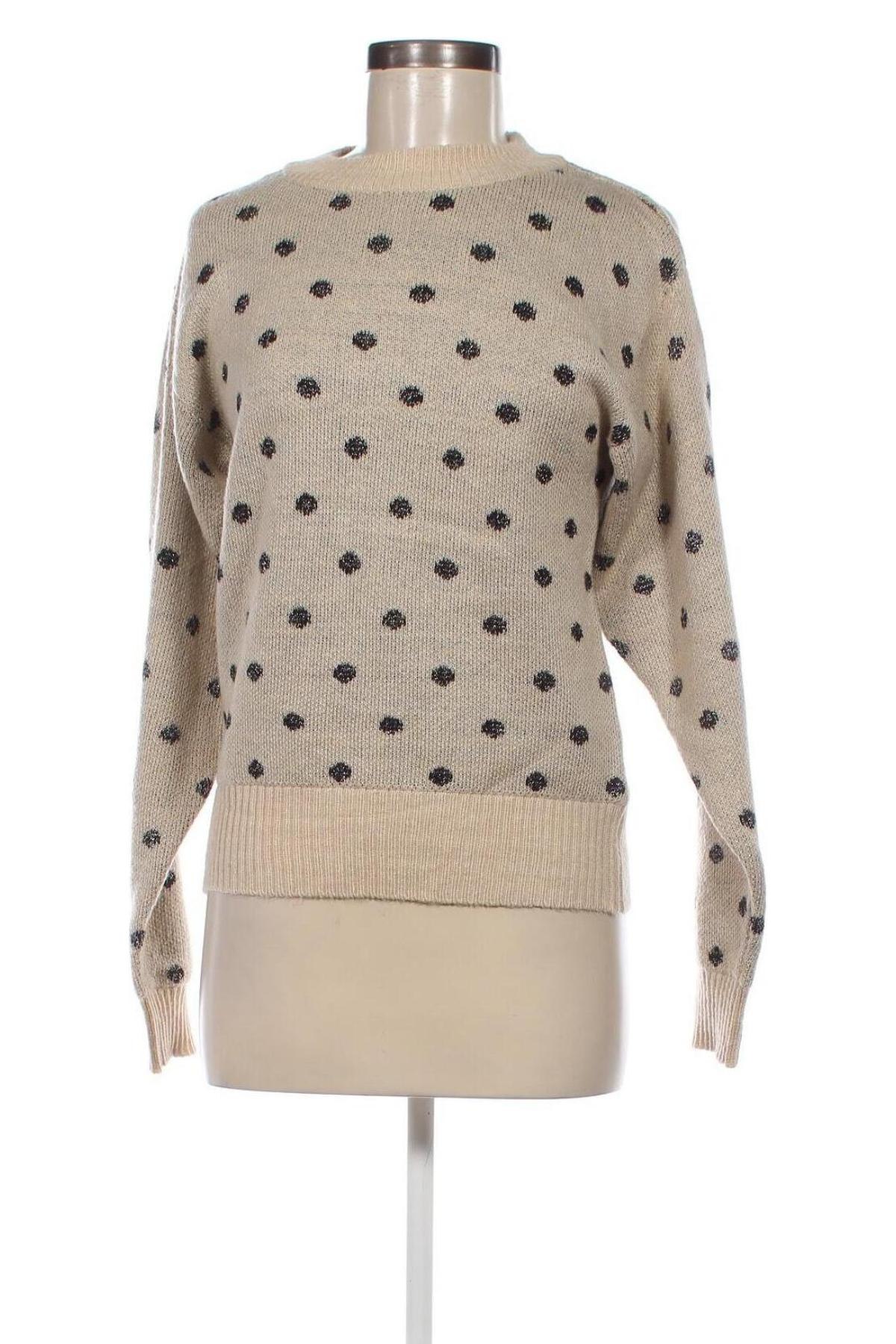 Дамски пуловер Jean Pascale, Размер XS, Цвят Бежов, Цена 11,60 лв.