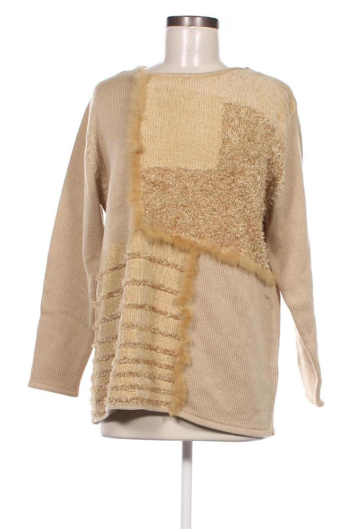 Damenpullover Kingfield, Größe L, Farbe Beige, Preis 9,00 €