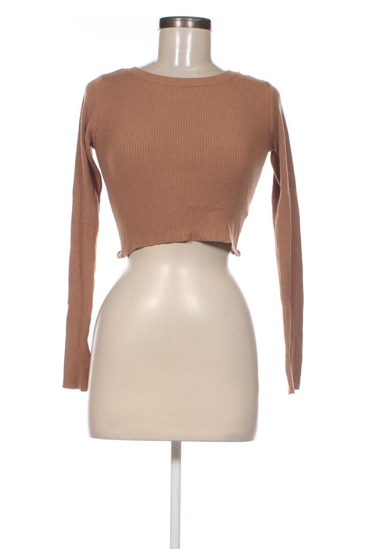 Γυναικείο πουλόβερ Kontatto, Μέγεθος S, Χρώμα  Μπέζ, Τιμή 10,07 €