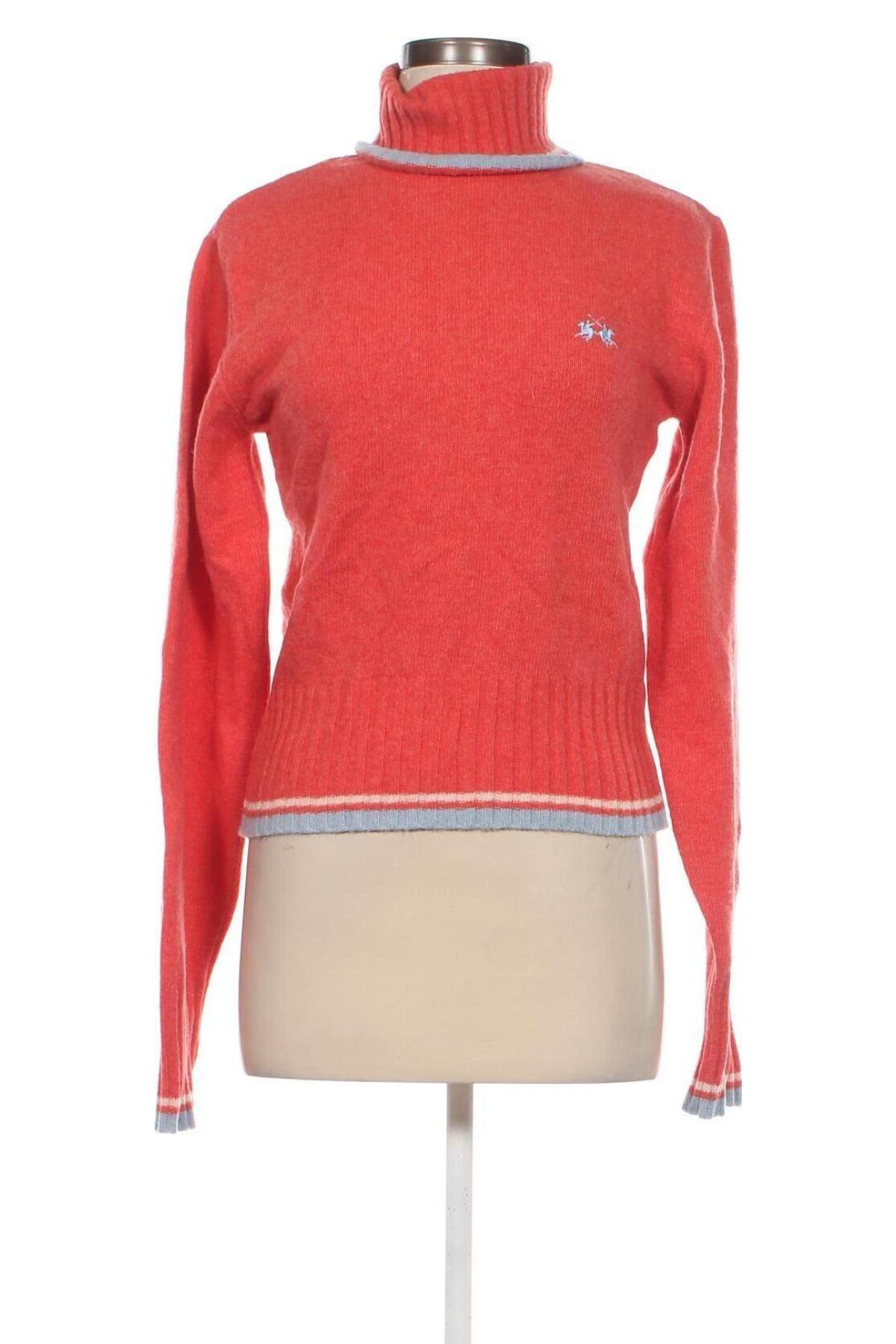 Damenpullover La Martina, Größe M, Farbe Rot, Preis 33,40 €