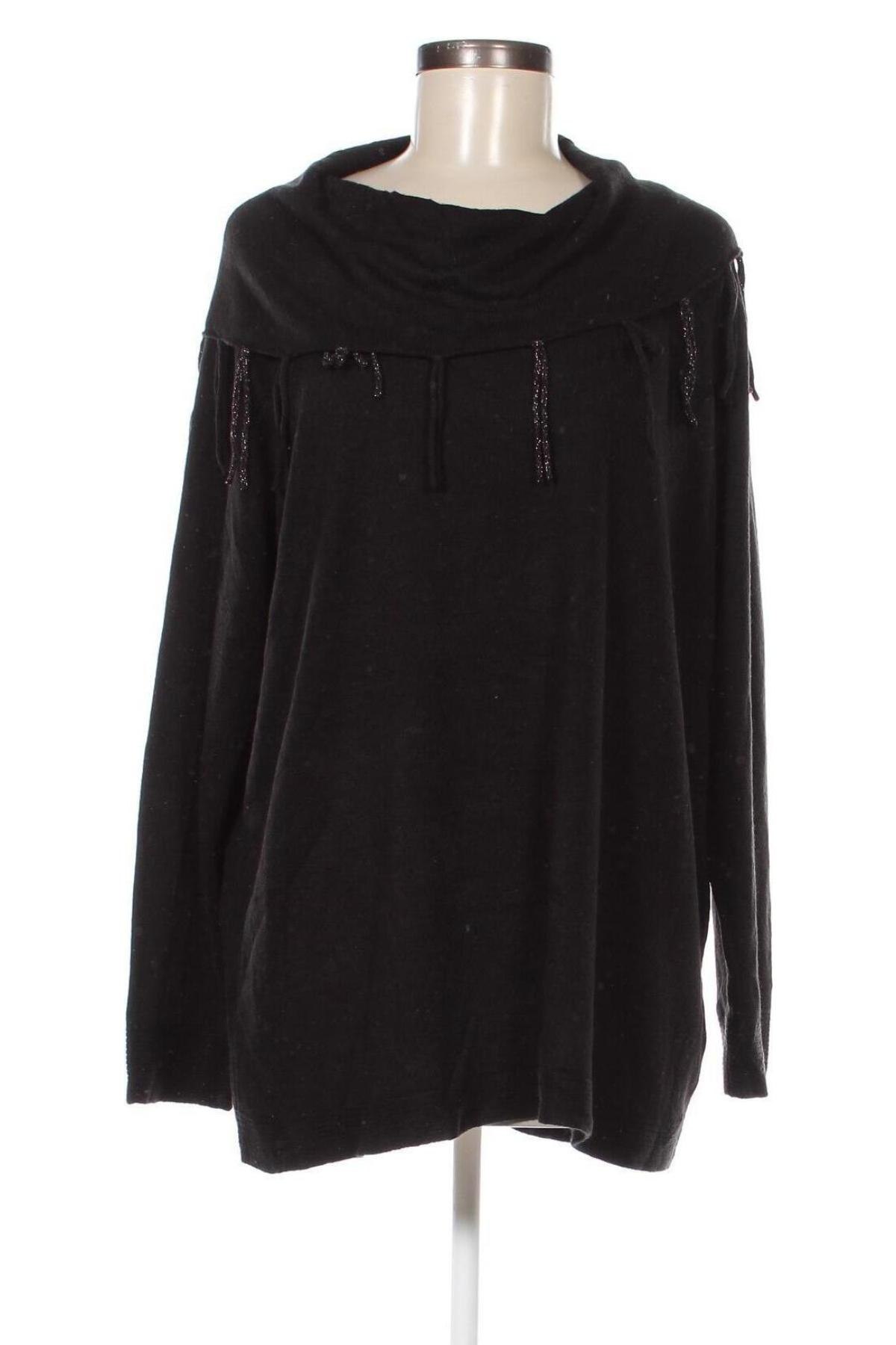 Damenpullover Laura Torelli, Größe XXL, Farbe Schwarz, Preis € 12,11