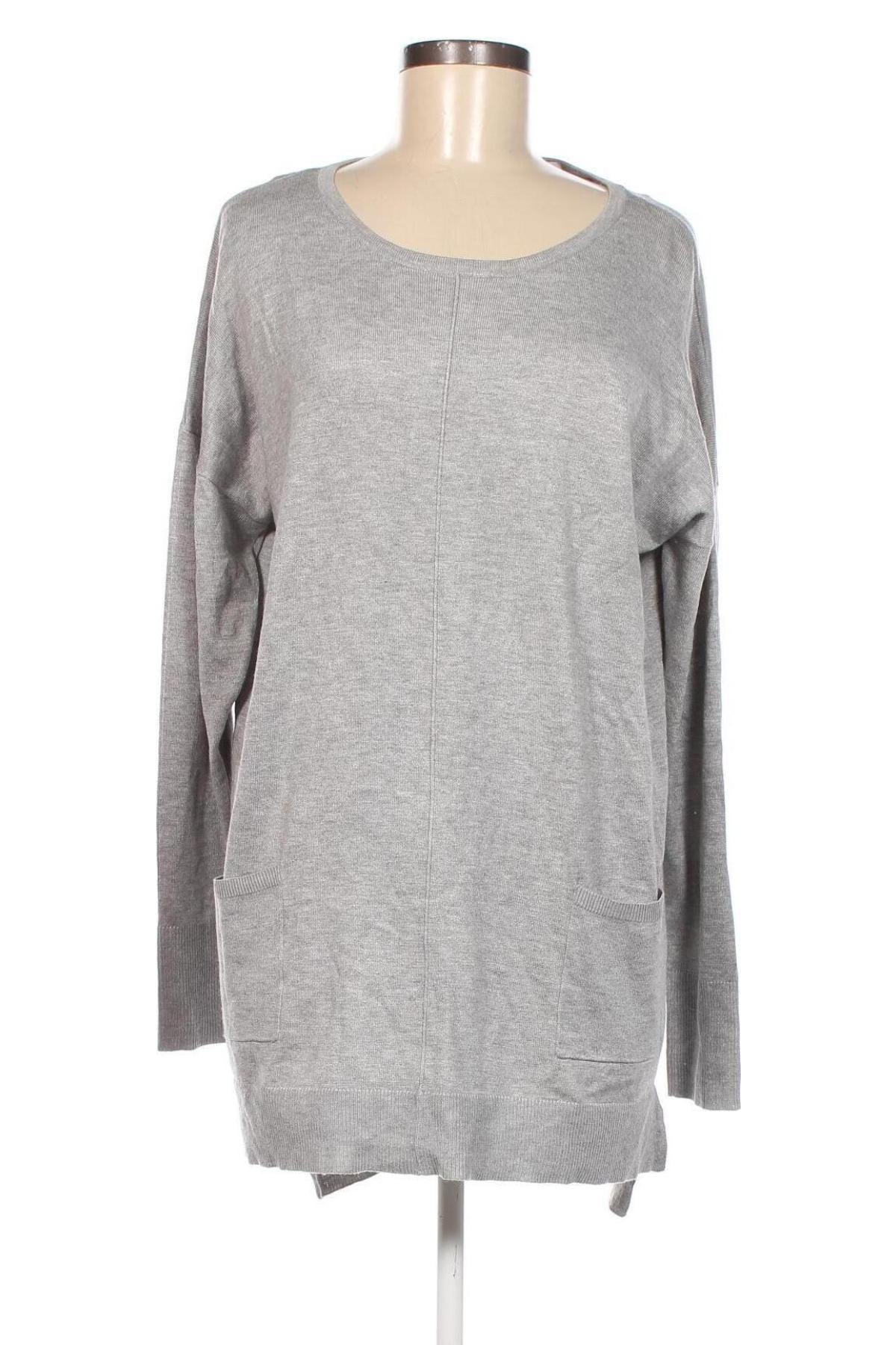Γυναικείο πουλόβερ Laura Torelli, Μέγεθος L, Χρώμα Γκρί, Τιμή 7,71 €