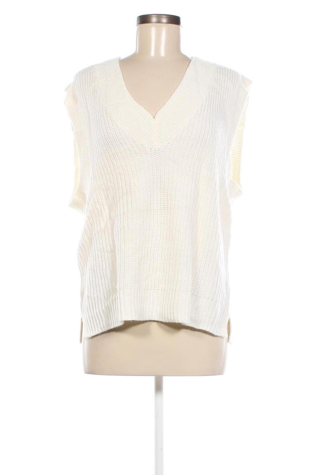 Γυναικείο πουλόβερ Laura Torelli, Μέγεθος L, Χρώμα Εκρού, Τιμή 7,18 €