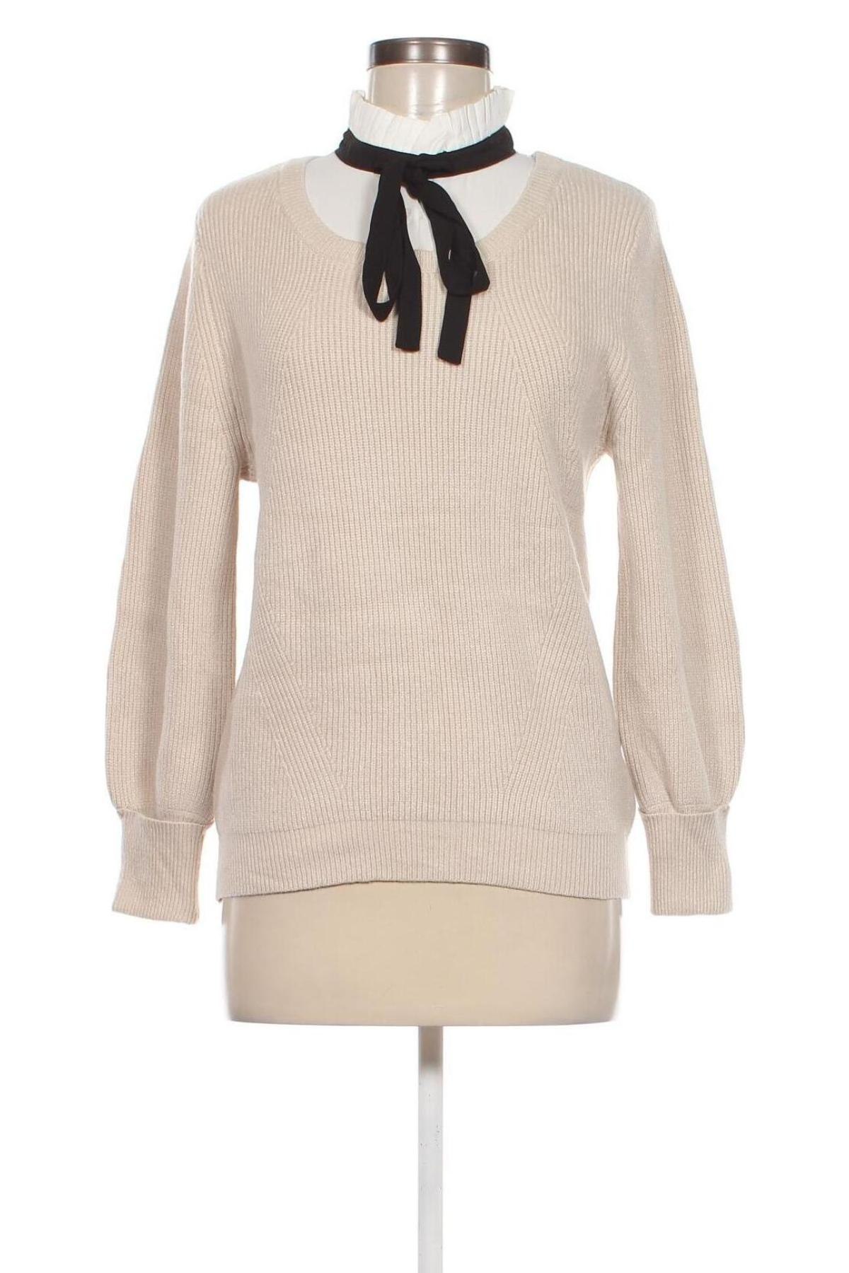 Дамски пуловер Louise Orop, Размер S, Цвят Бежов, Цена 11,60 лв.