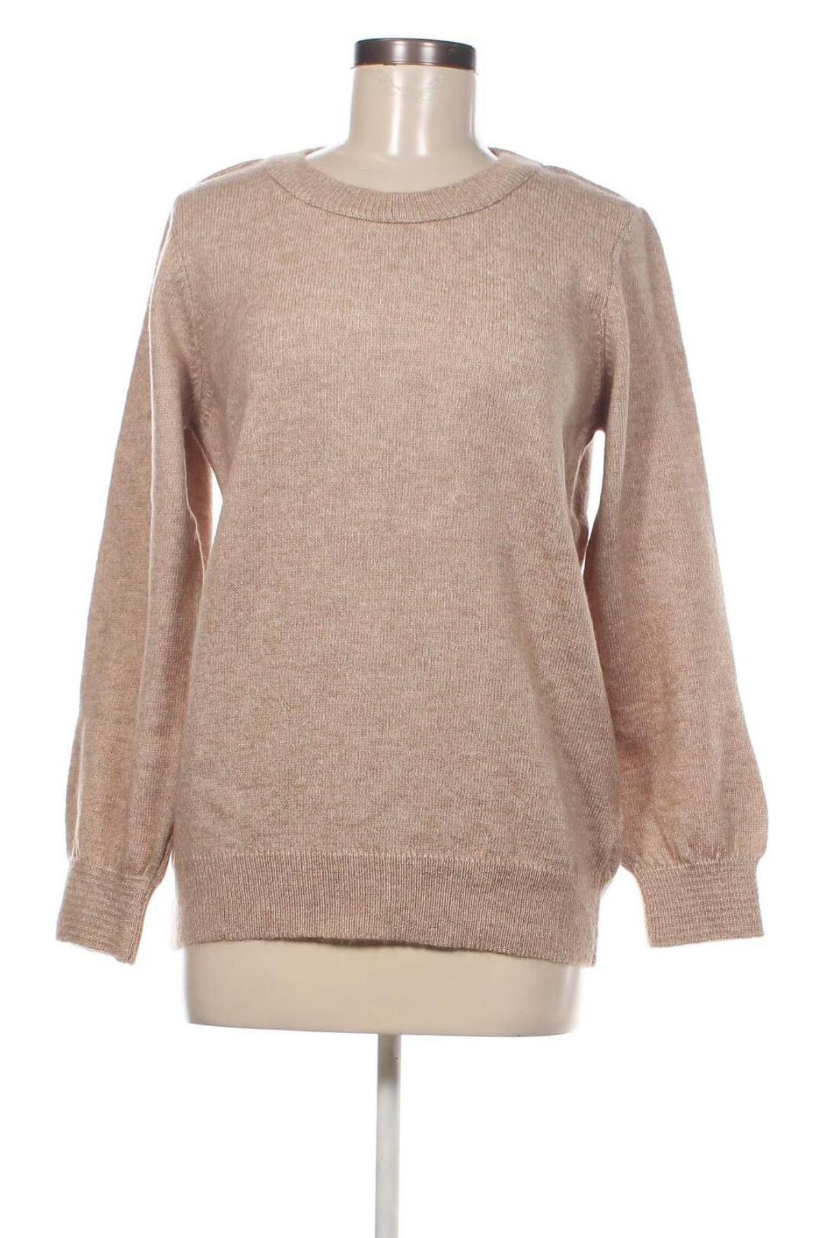 Damenpullover Mamalicious, Größe M, Farbe Beige, Preis 17,86 €