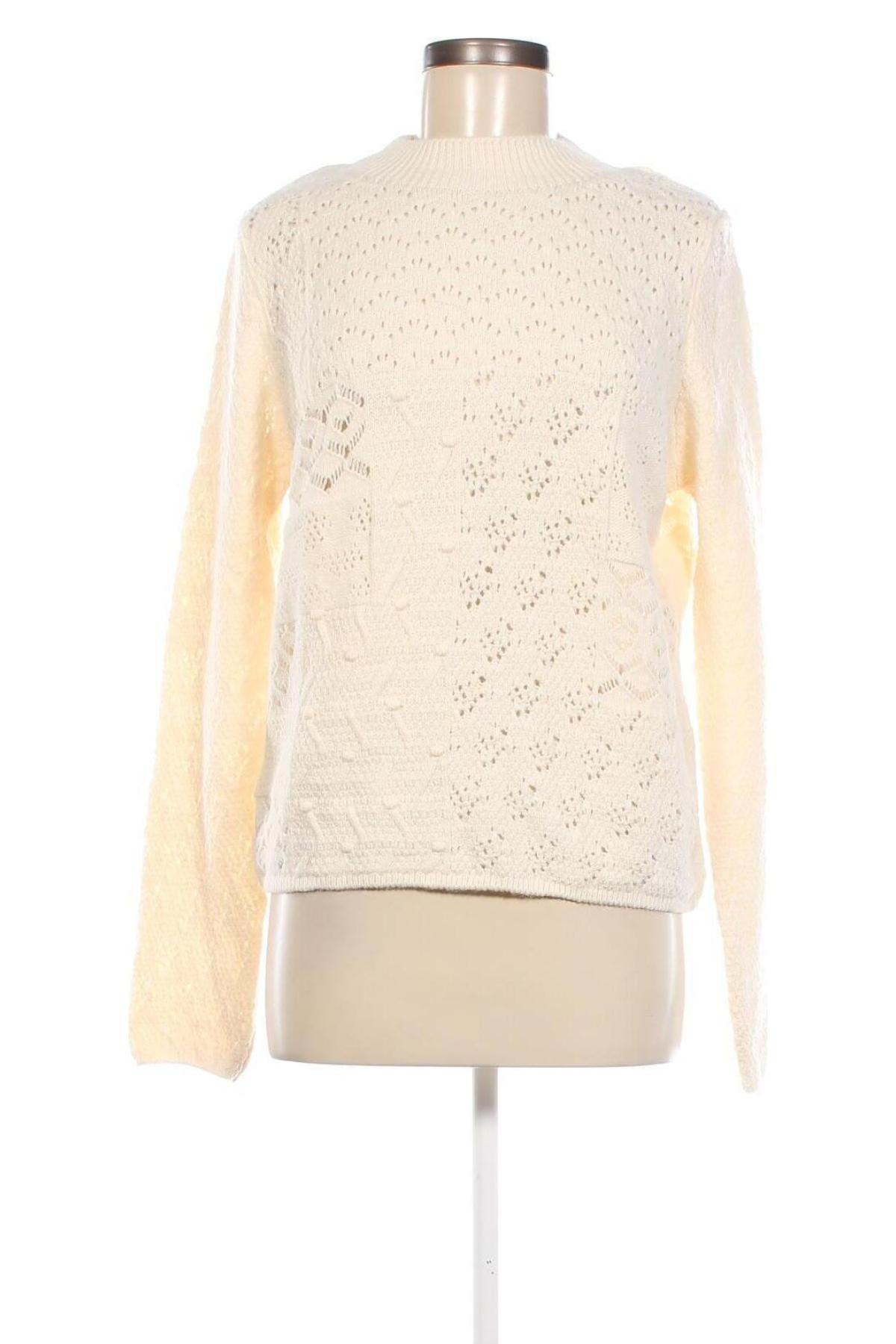 Γυναικείο πουλόβερ Mango, Μέγεθος XL, Χρώμα Εκρού, Τιμή 12,78 €