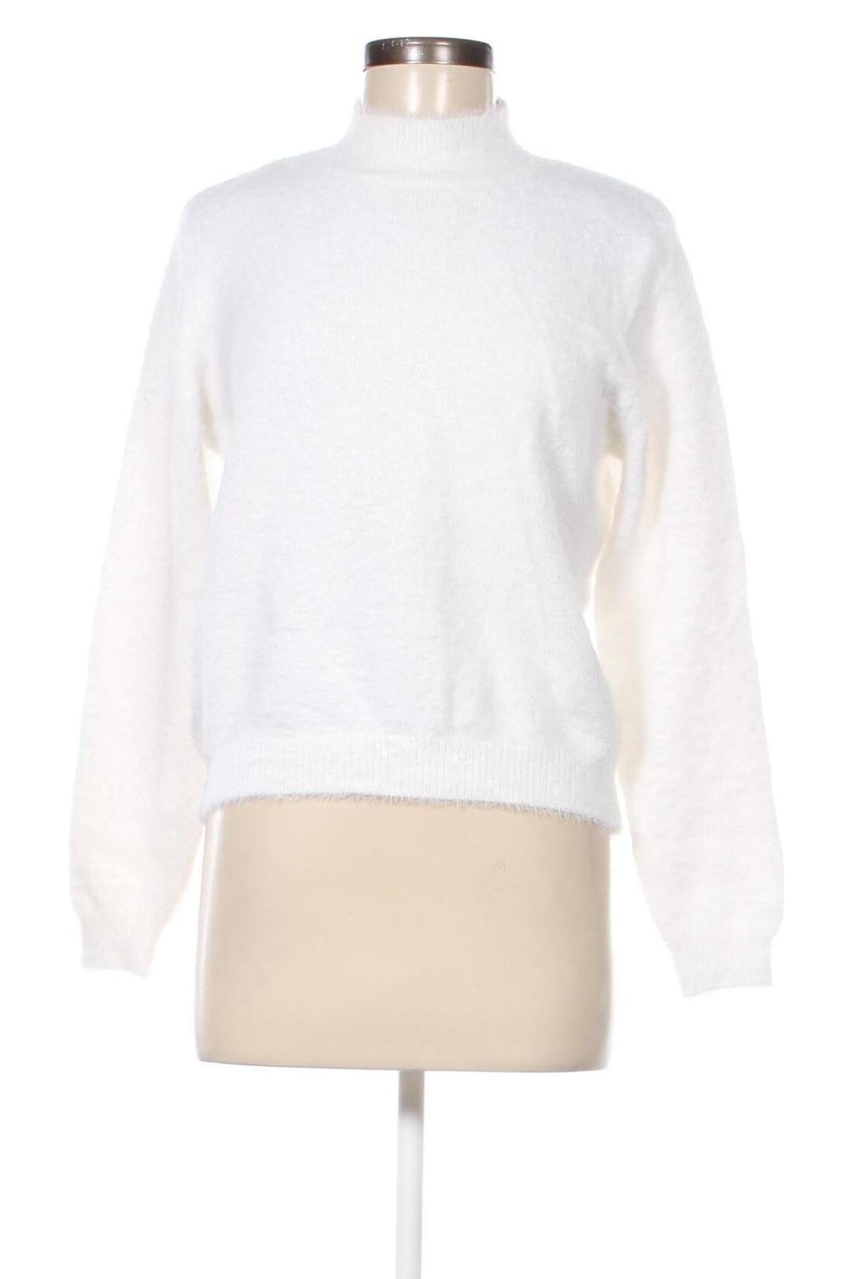 Дамски пуловер Mango, Размер L, Цвят Бял, Цена 27,00 лв.