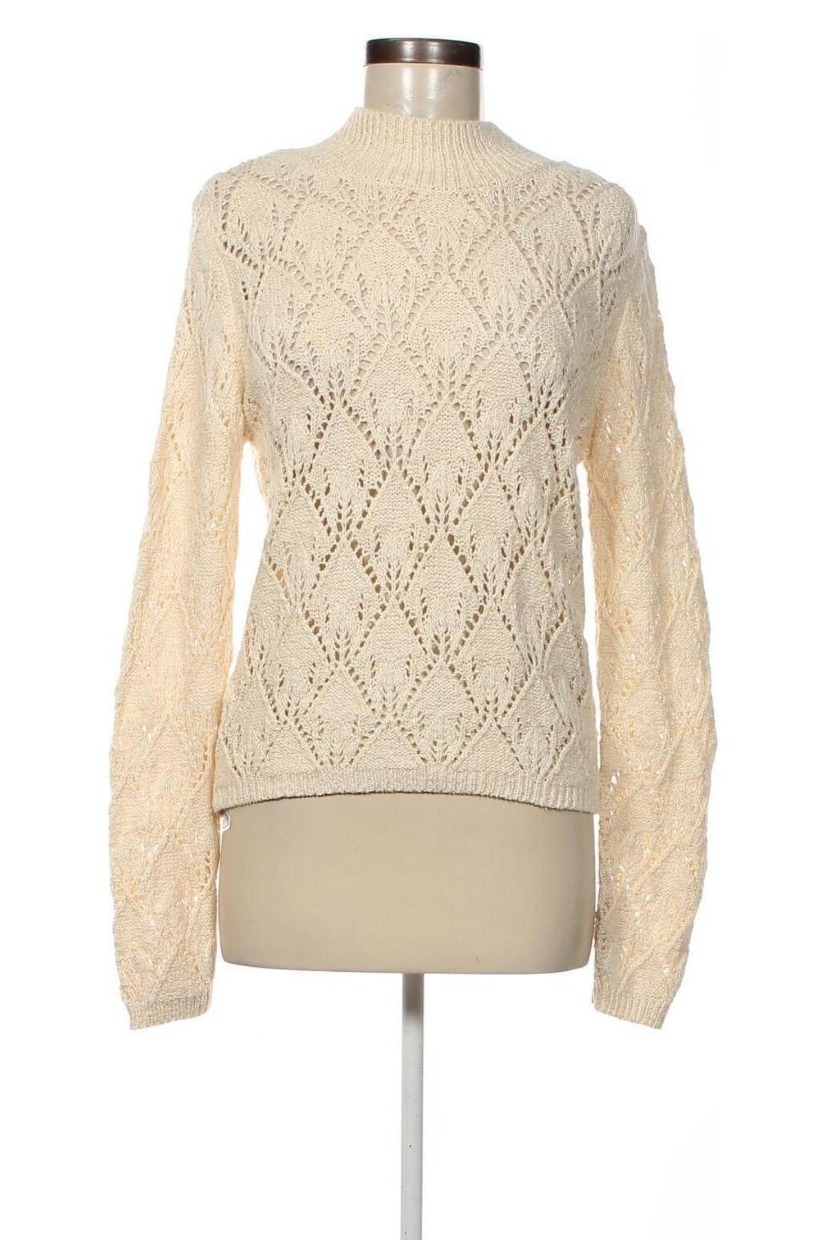 Damenpullover Mango, Größe L, Farbe Beige, Preis 15,34 €