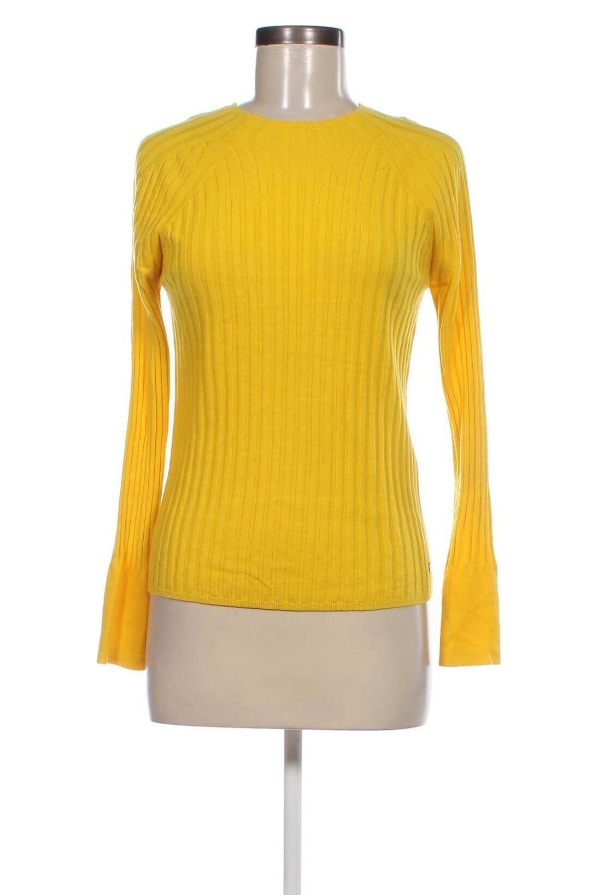 Γυναικείο πουλόβερ Marc Cain, Μέγεθος M, Χρώμα Κίτρινο, Τιμή 76,08 €