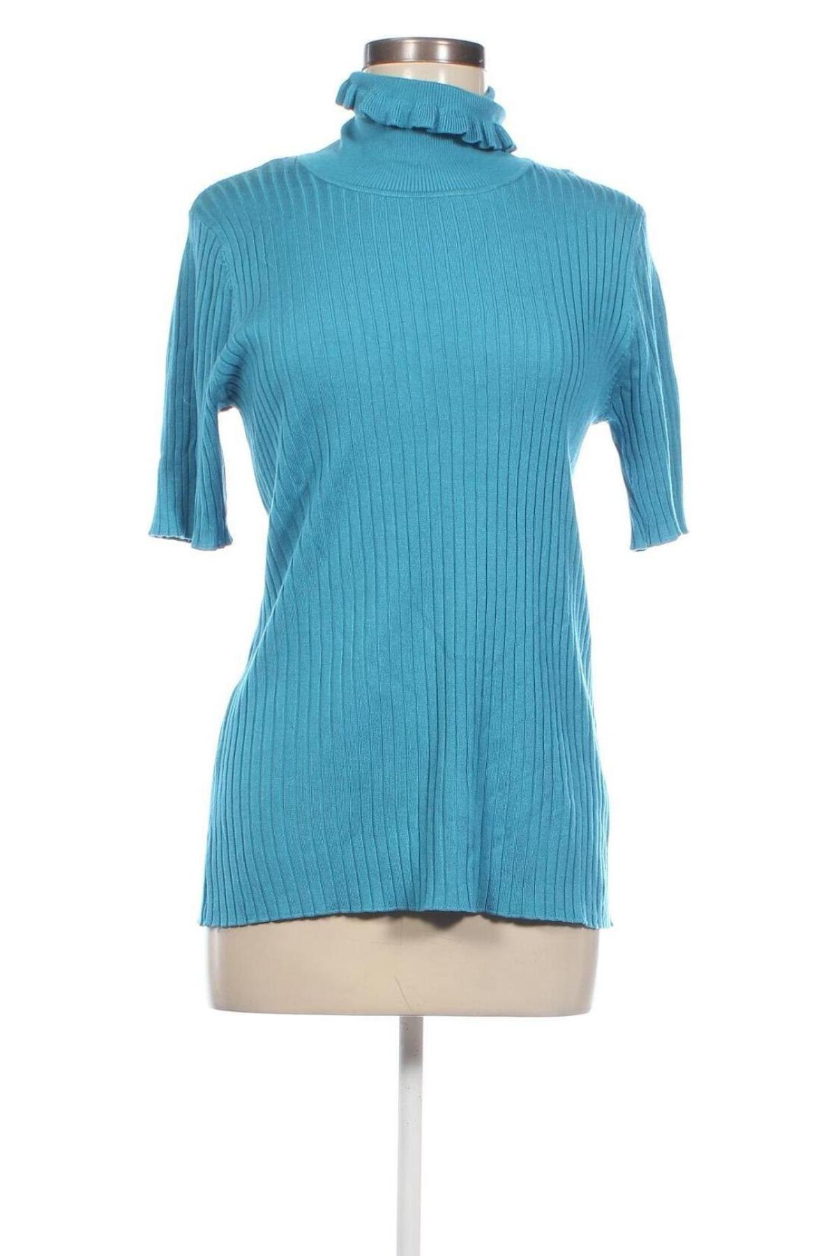 Γυναικείο πουλόβερ Micha, Μέγεθος L, Χρώμα Μπλέ, Τιμή 6,34 €