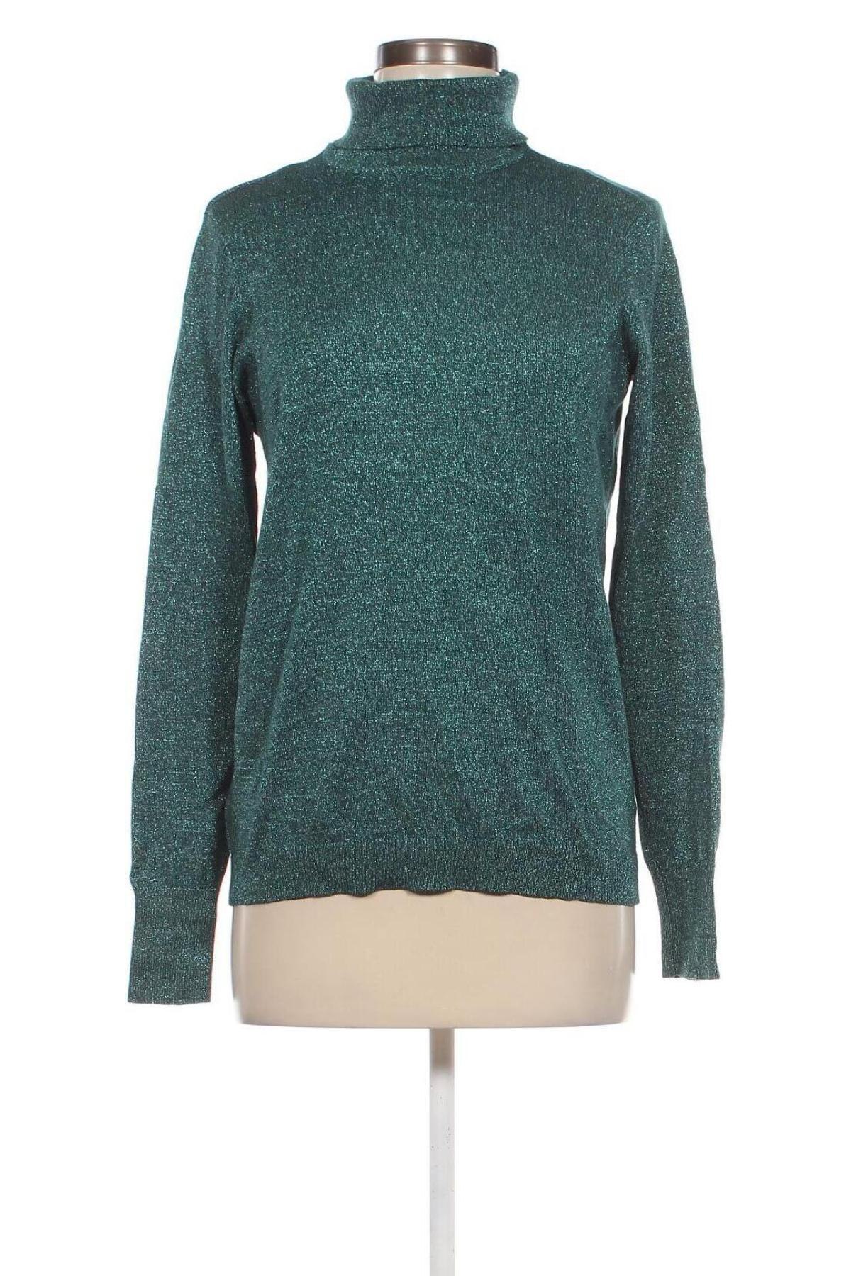 Γυναικείο πουλόβερ Miss E, Μέγεθος L, Χρώμα Πράσινο, Τιμή 7,18 €