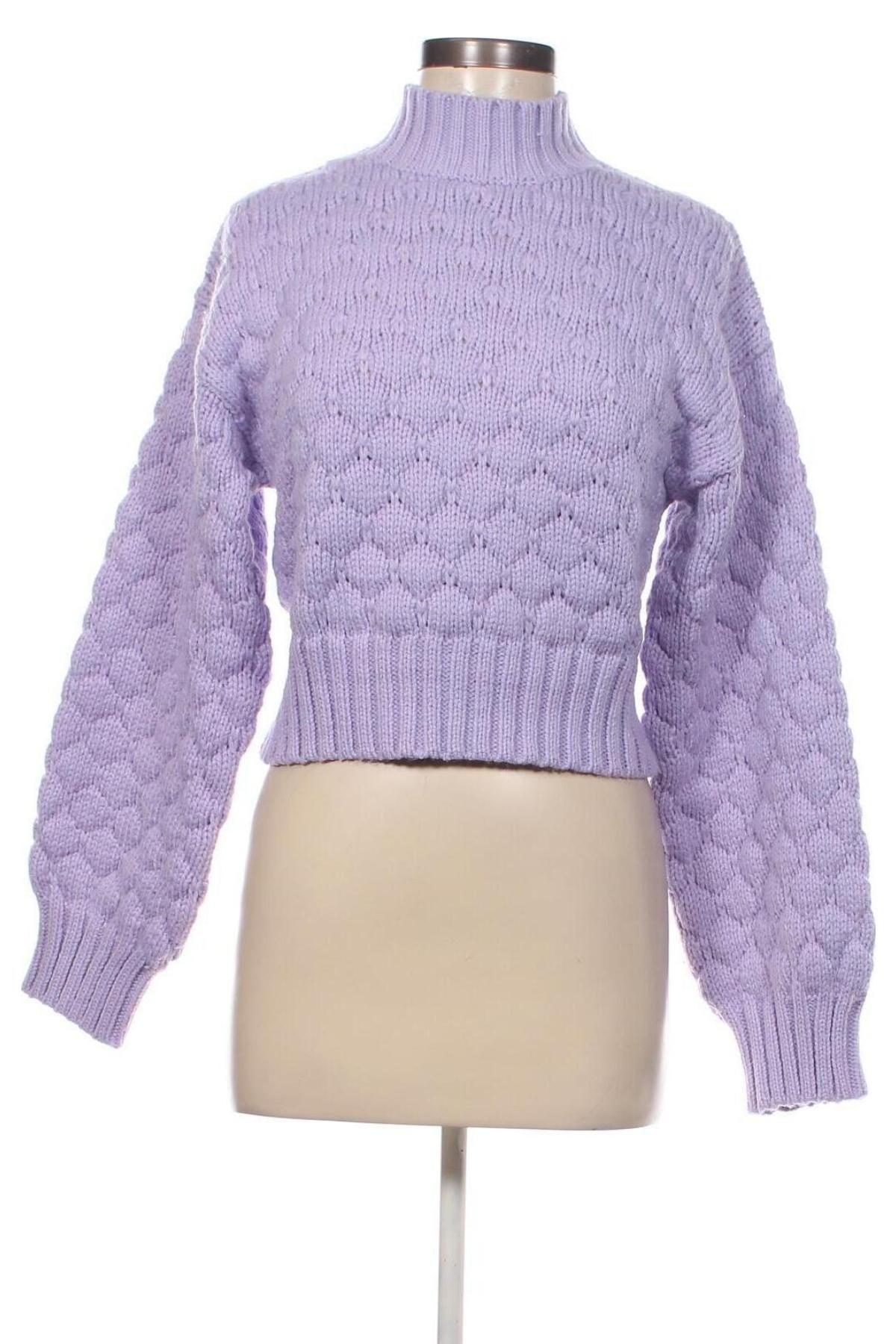 Damenpullover Monki, Größe XXS, Farbe Lila, Preis € 6,49