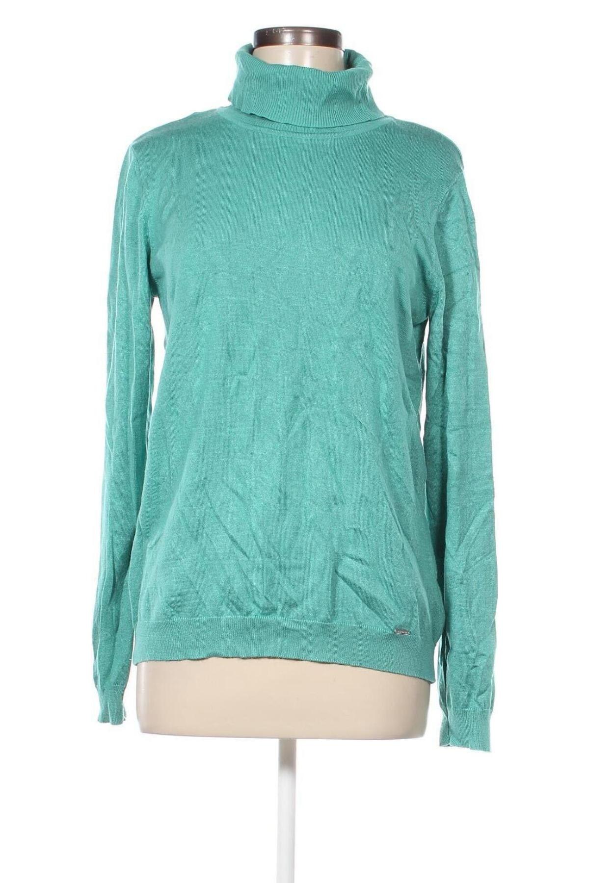 Γυναικείο πουλόβερ More & More, Μέγεθος L, Χρώμα Πράσινο, Τιμή 38,97 €