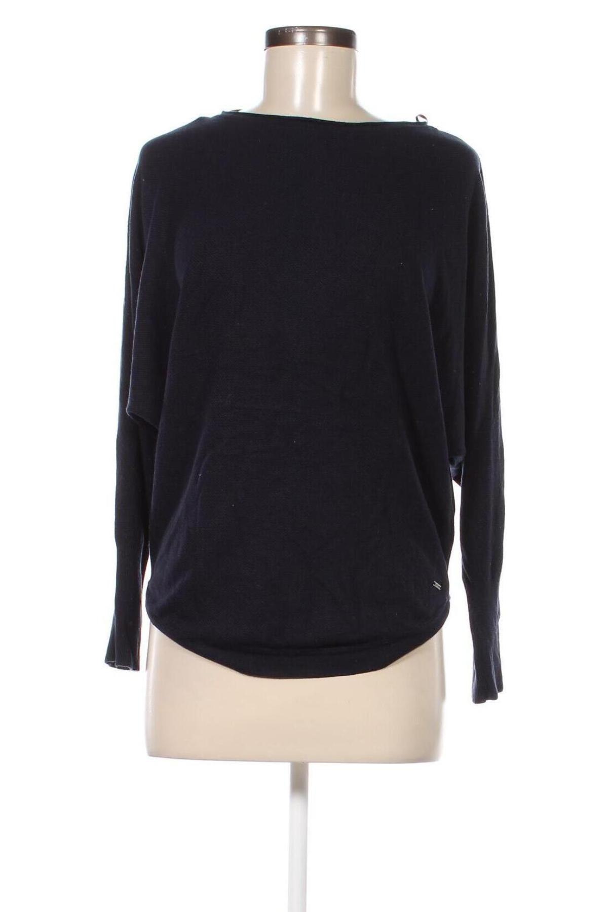 Дамски пуловер More & More, Размер S, Цвят Син, Цена 32,86 лв.