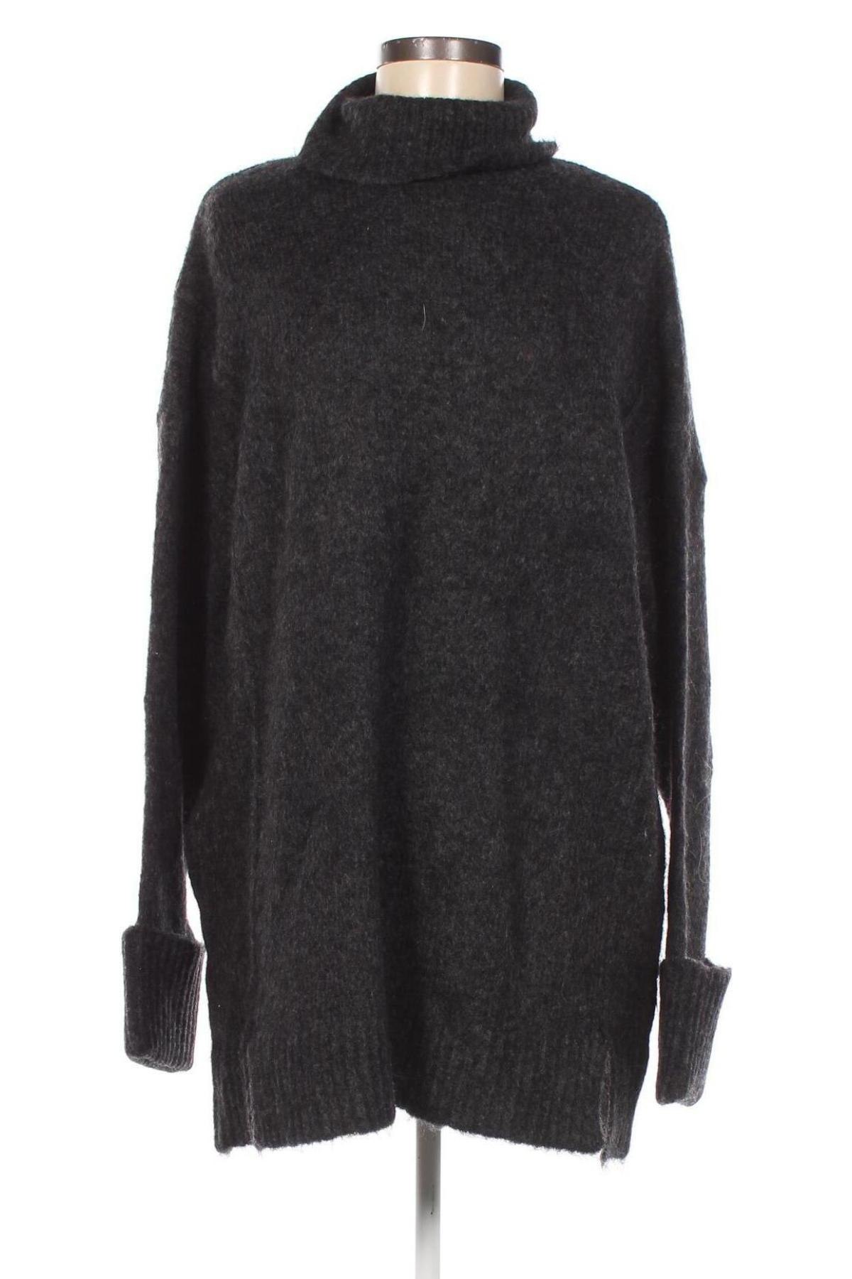 Γυναικείο πουλόβερ Ms Mode, Μέγεθος L, Χρώμα Γκρί, Τιμή 7,71 €