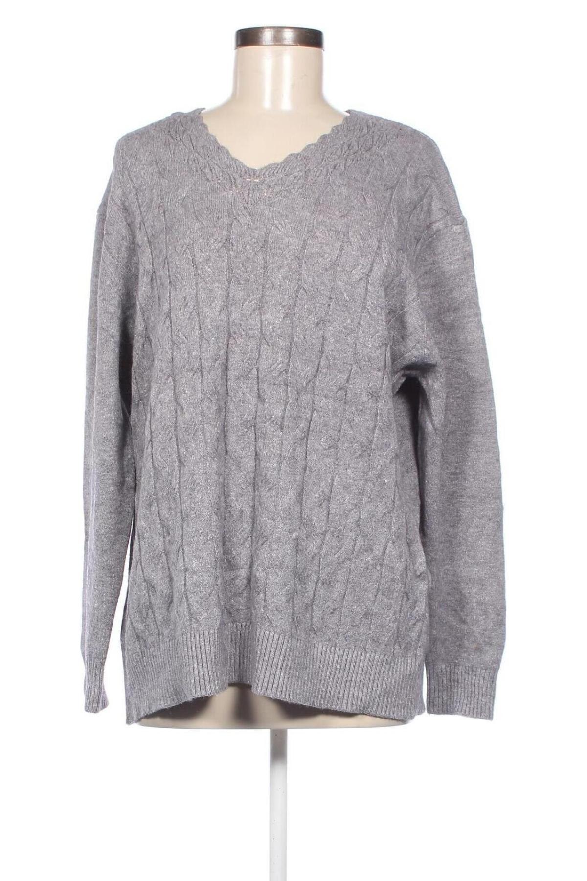 Damenpullover New Fashion, Größe XXL, Farbe Grau, Preis € 9,48