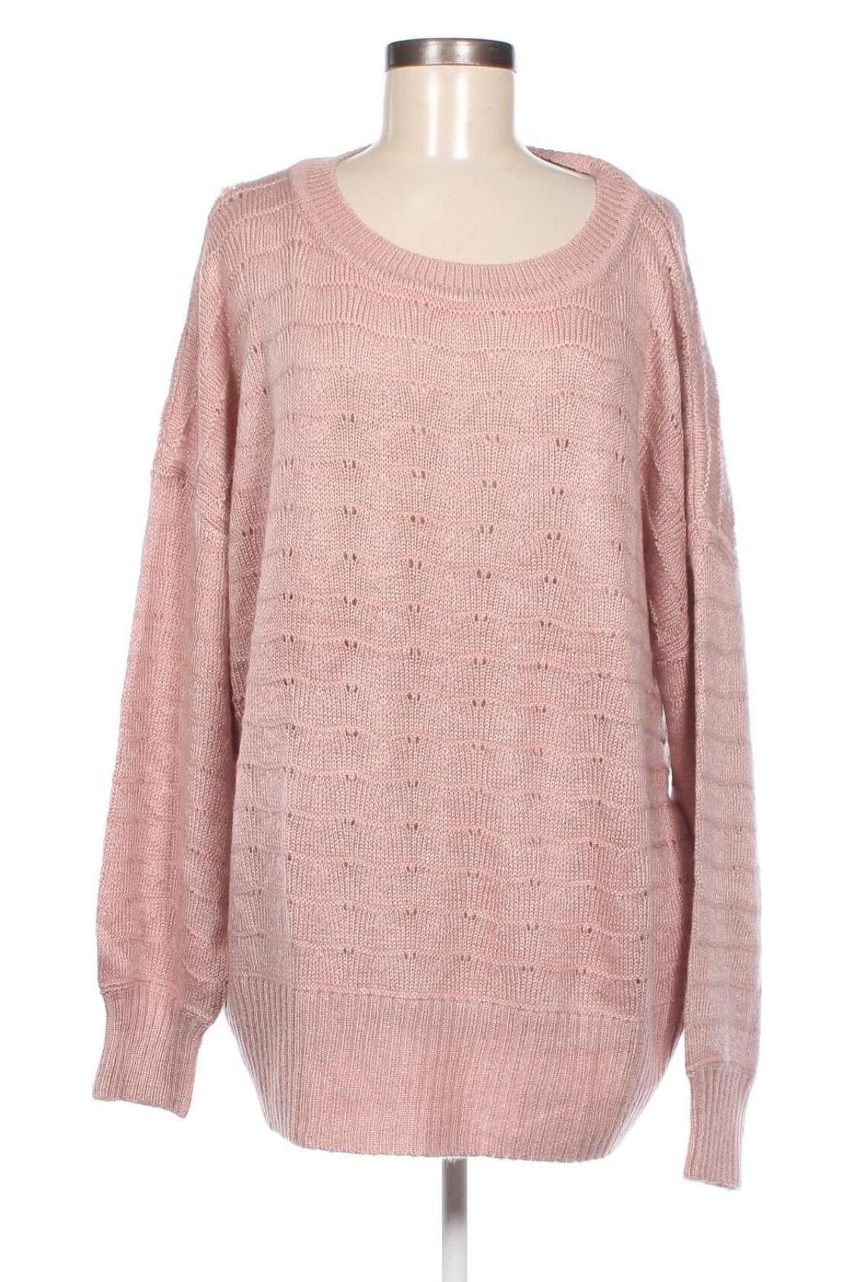 Дамски пуловер Norah, Размер XXL, Цвят Розов, Цена 20,50 лв.