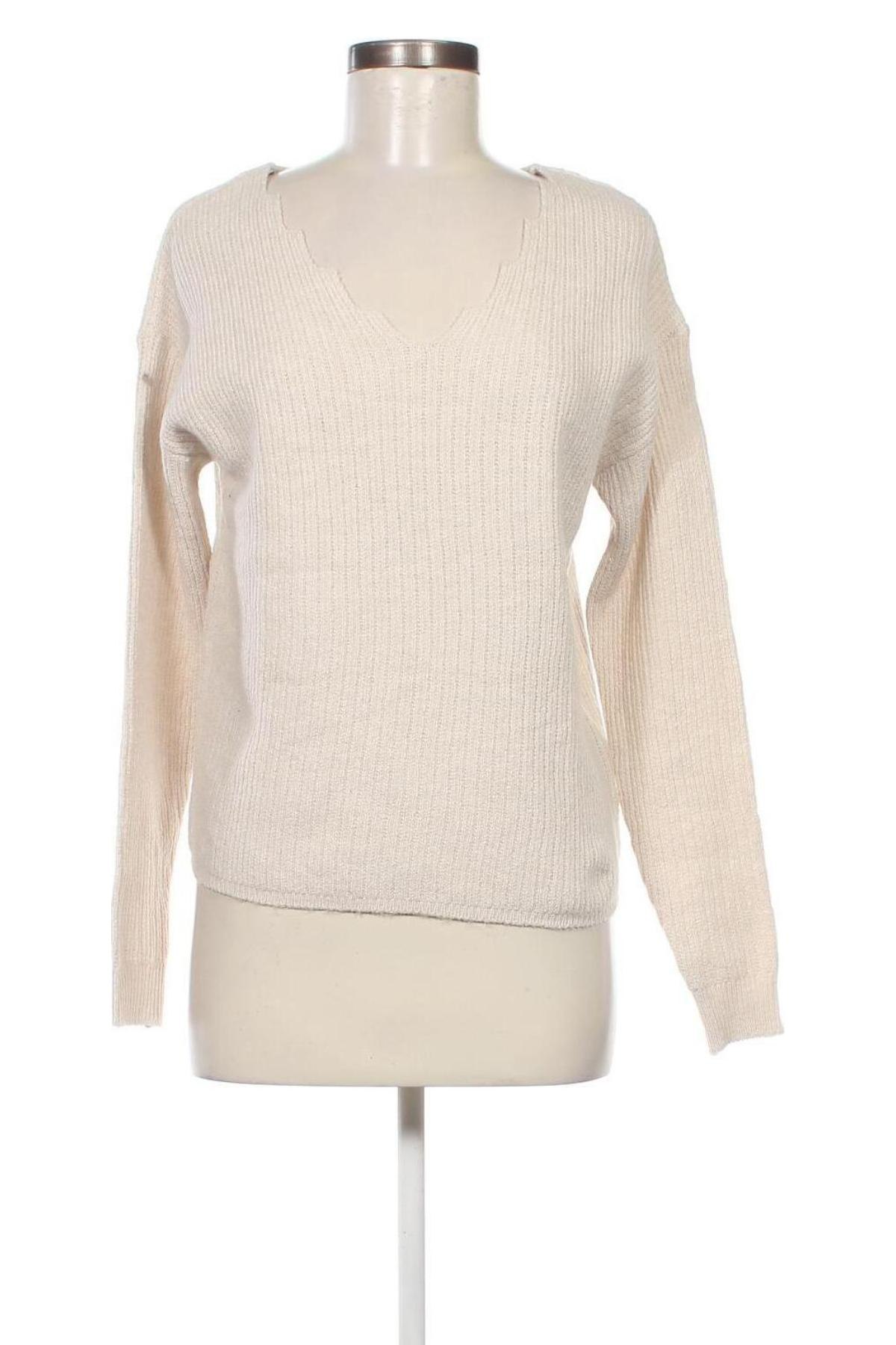 Γυναικείο πουλόβερ ONLY, Μέγεθος S, Χρώμα Εκρού, Τιμή 16,30 €