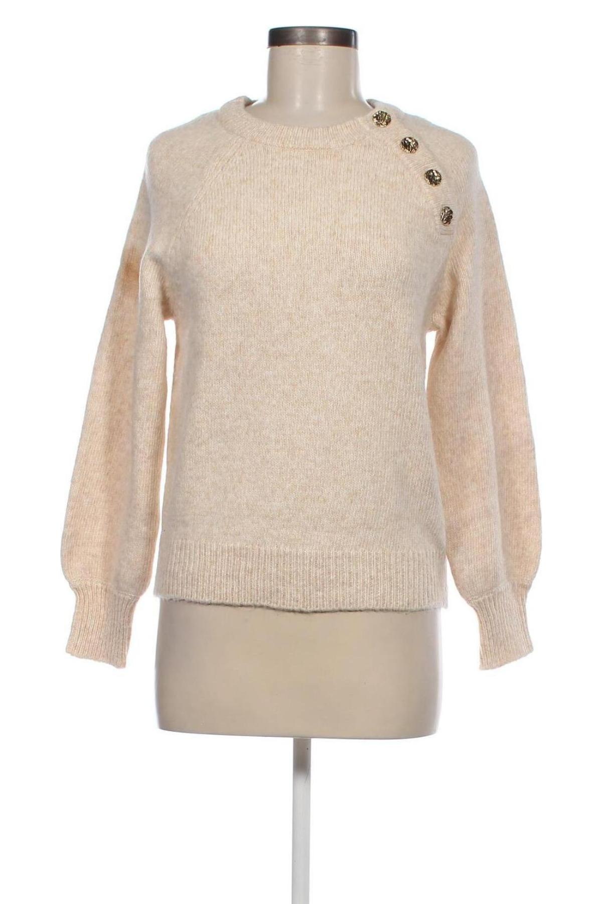 Damski sweter ONLY, Rozmiar S, Kolor Beżowy, Cena 57,99 zł