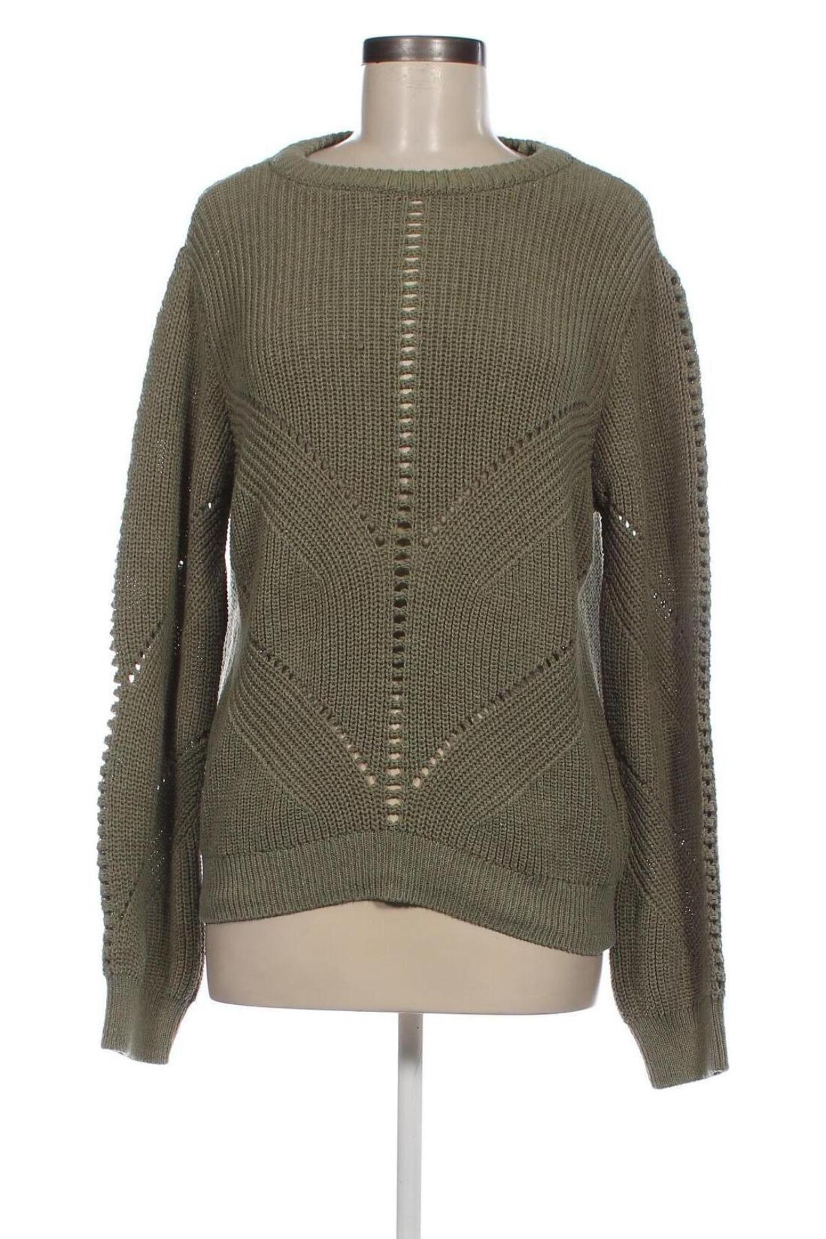 Дамски пуловер ONLY, Размер M, Цвят Зелен, Цена 31,62 лв.