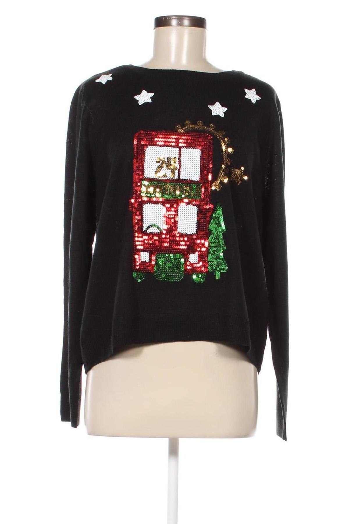 Γυναικείο πουλόβερ ONLY, Μέγεθος XL, Χρώμα Μαύρο, Τιμή 17,26 €