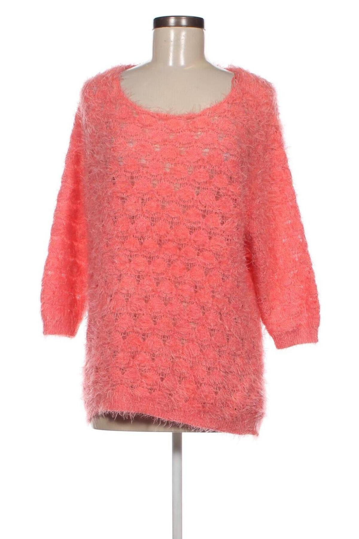 Γυναικείο πουλόβερ ONLY, Μέγεθος L, Χρώμα Ρόζ , Τιμή 7,18 €