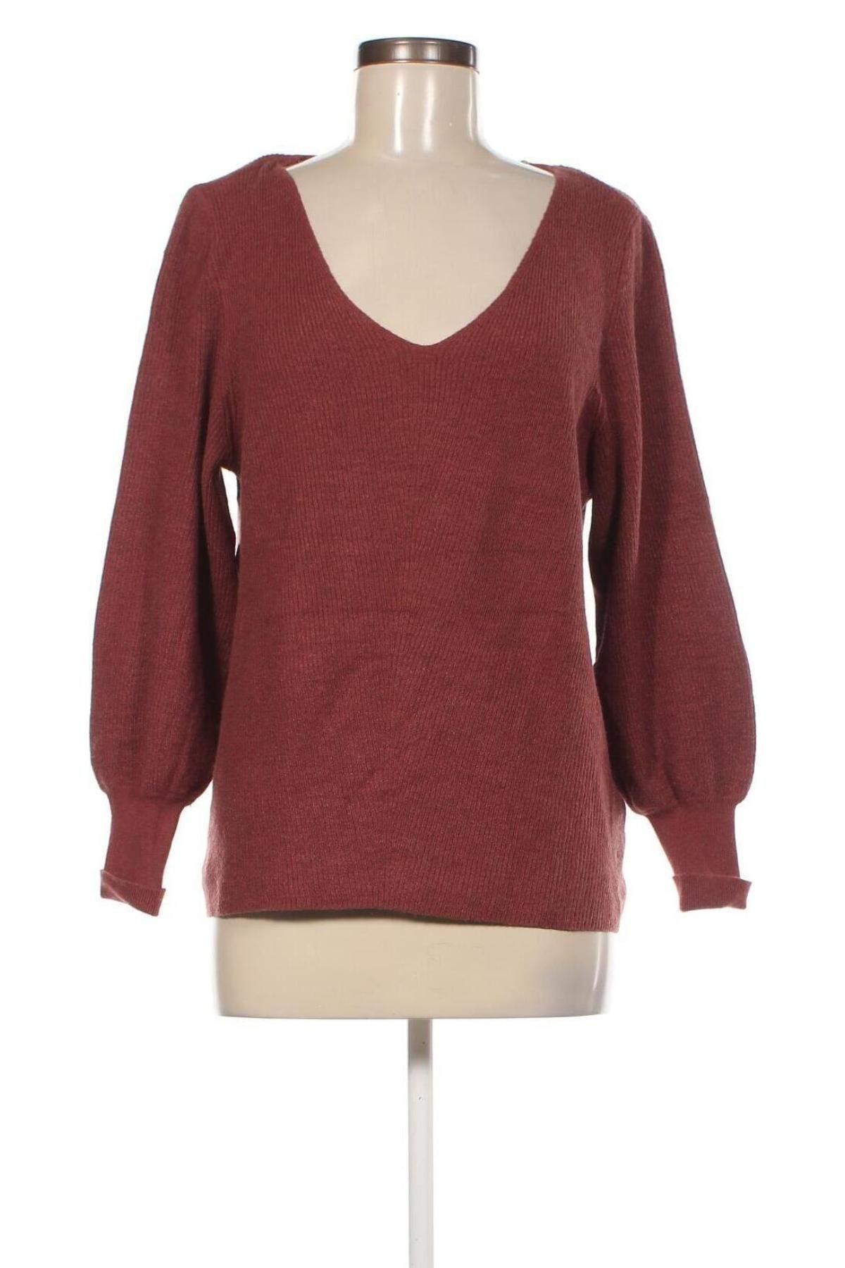 Дамски пуловер ONLY, Размер XL, Цвят Червен, Цена 15,93 лв.