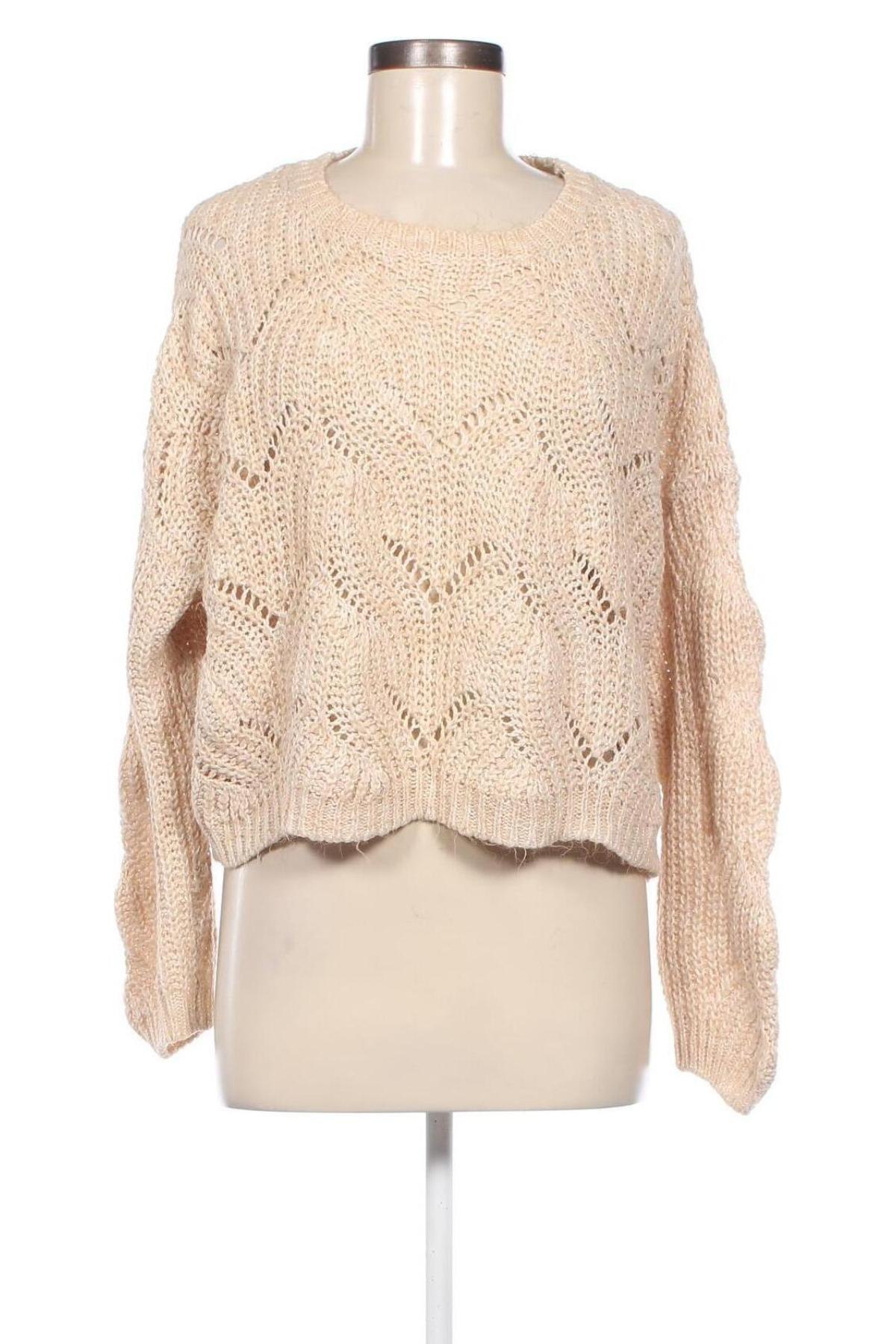 Damenpullover ONLY, Größe M, Farbe Beige, Preis 6,99 €